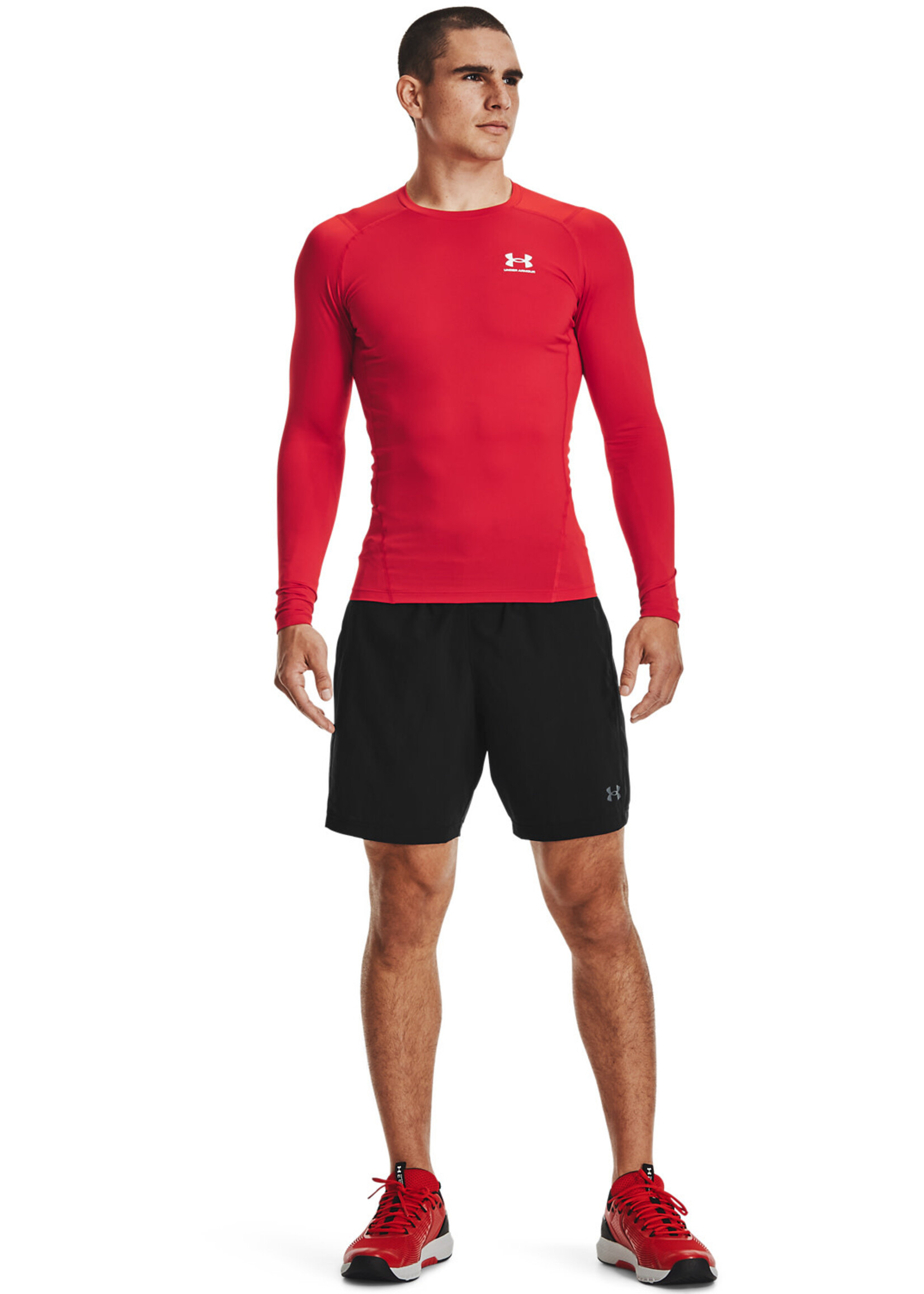 Under Armour UA HG Armour Comp LS-RED