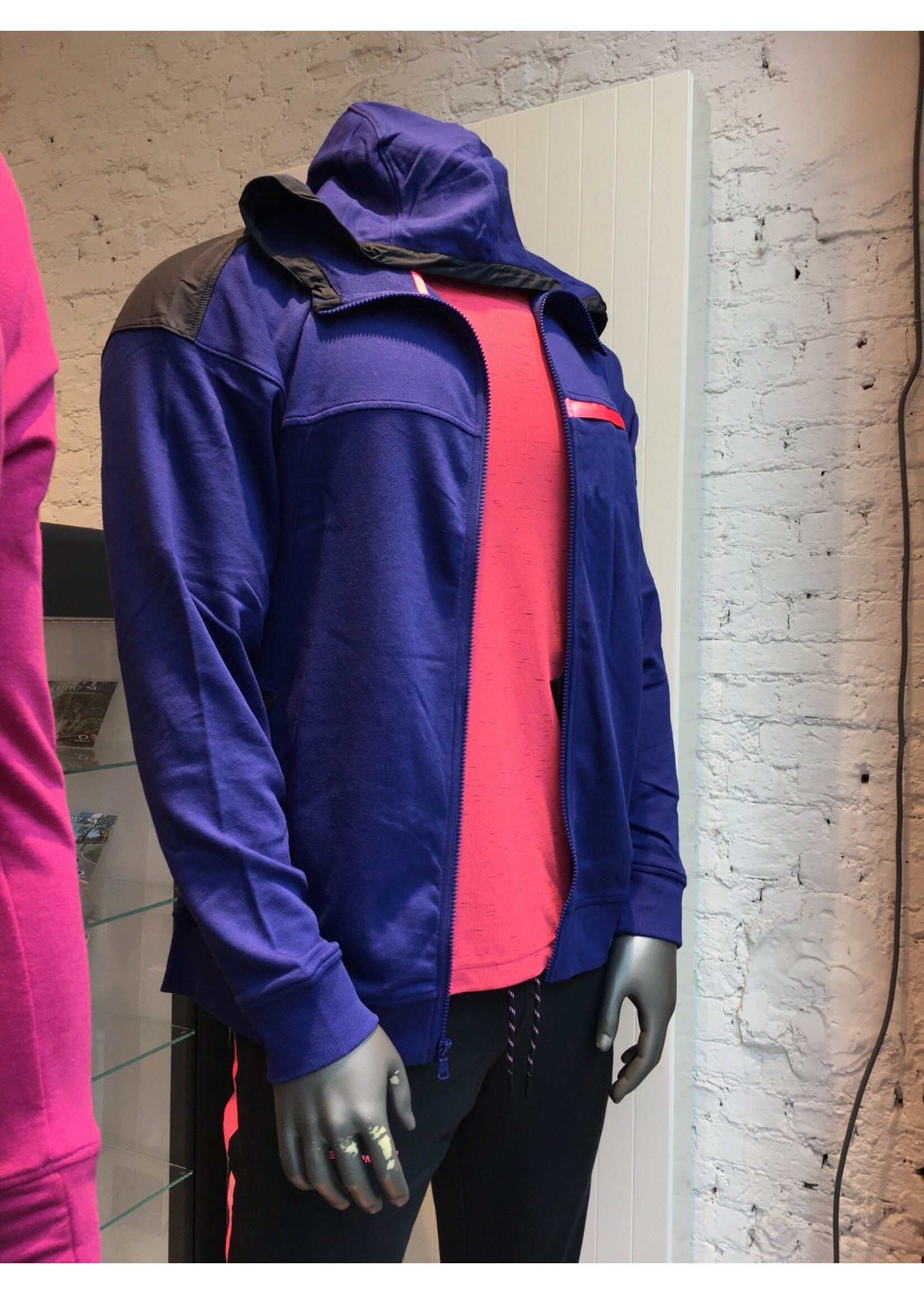 Under Armour UA RIVAL Terry AMP FZ HD-BLU