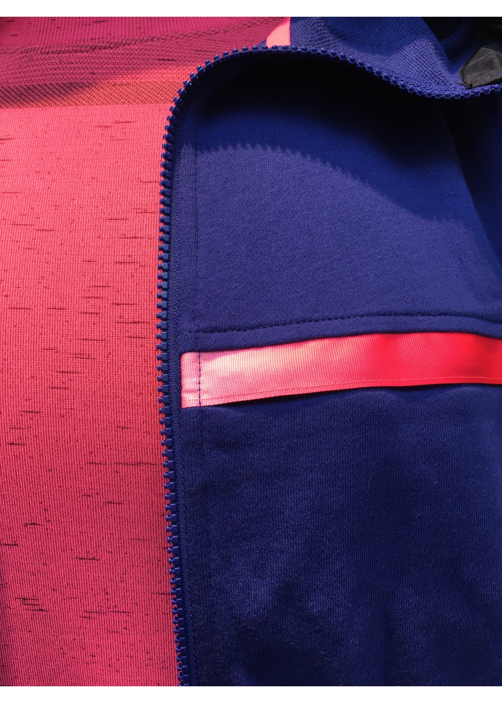 Under Armour UA RIVAL Terry AMP FZ HD-BLU