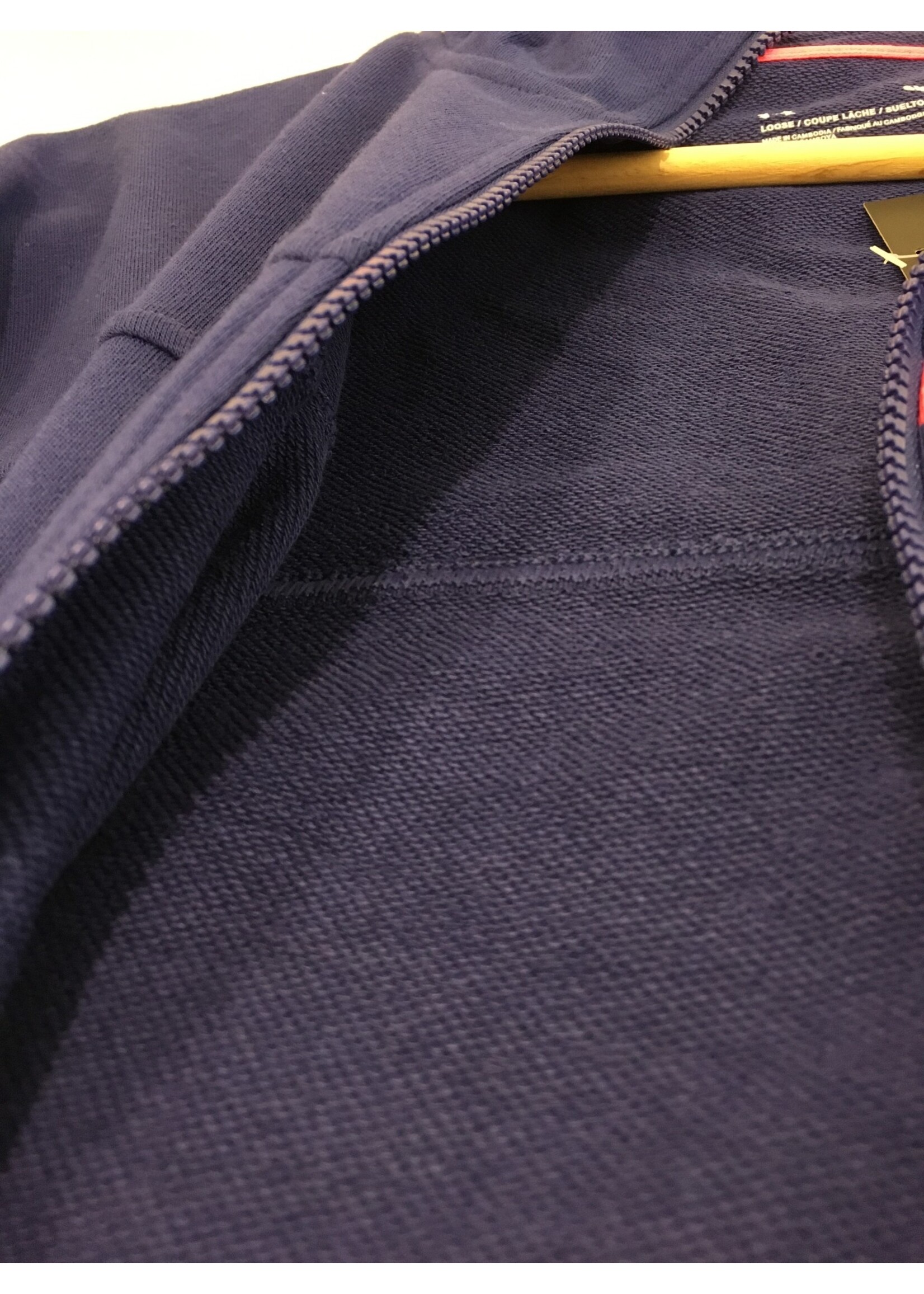 Under Armour UA RIVAL Terry AMP FZ HD-BLU