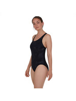 Speedo W POOL END BOOMSTAR PL FLYBACK Black/Grey