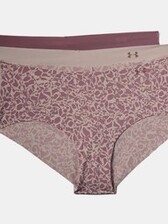 Under Armour 3-Pack Seamless Womens Pink Printed Hipster Underwear