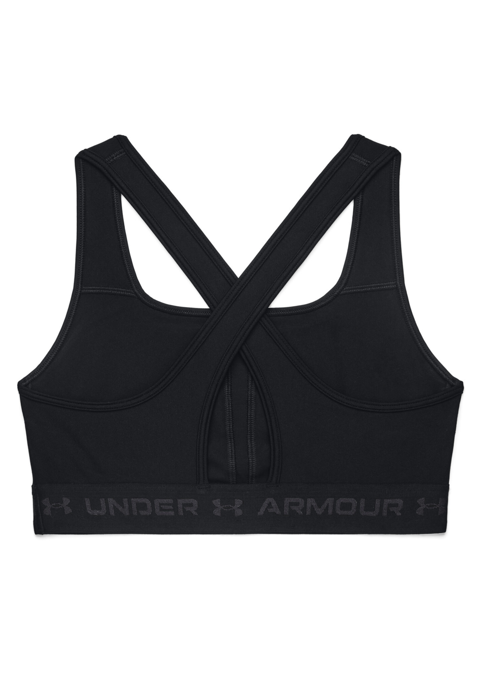 Under Armour UA Crossback Mid Bra-Black