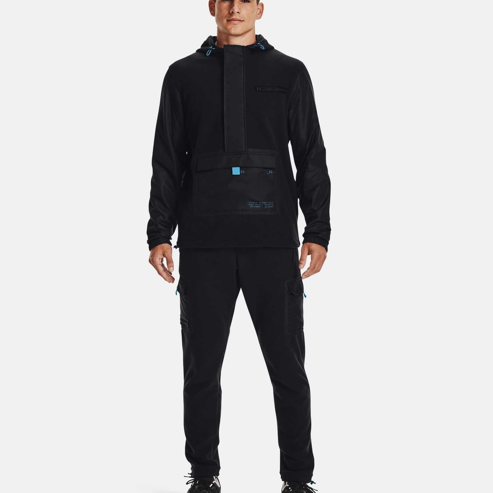 Under Armour UA ColdGear® Infrared Utility ½ Zip Jacket-Black