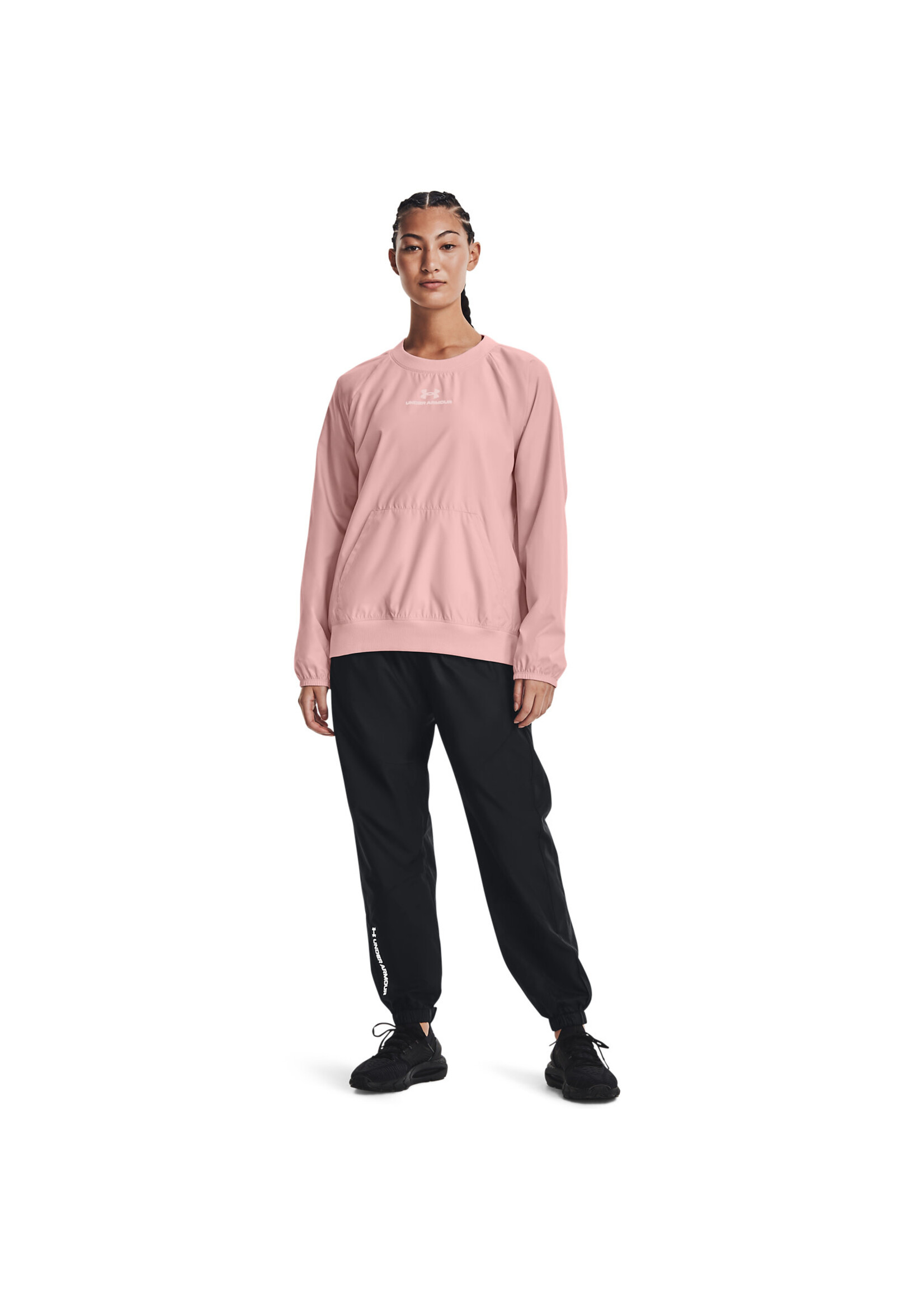 UA Rush Woven Pant-BLK