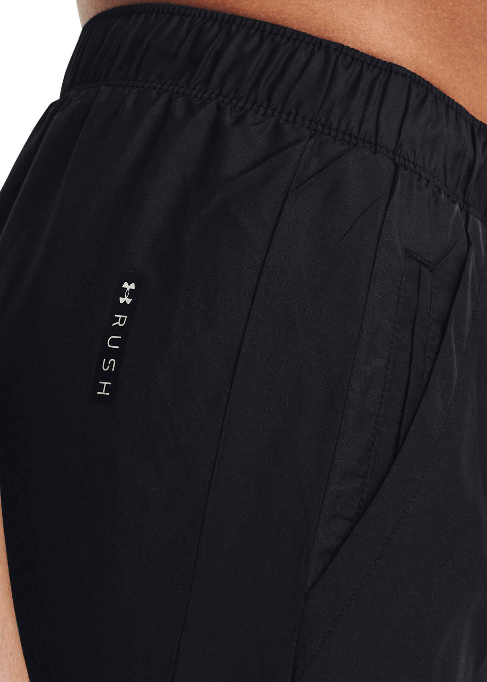 UA Rush Woven Pant-BLK