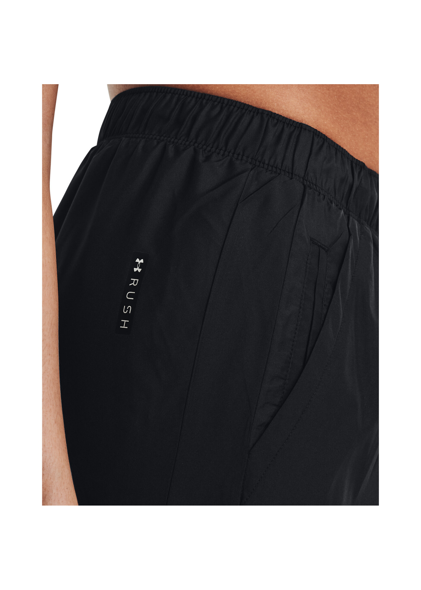 UA Rush Woven Pant-BLK