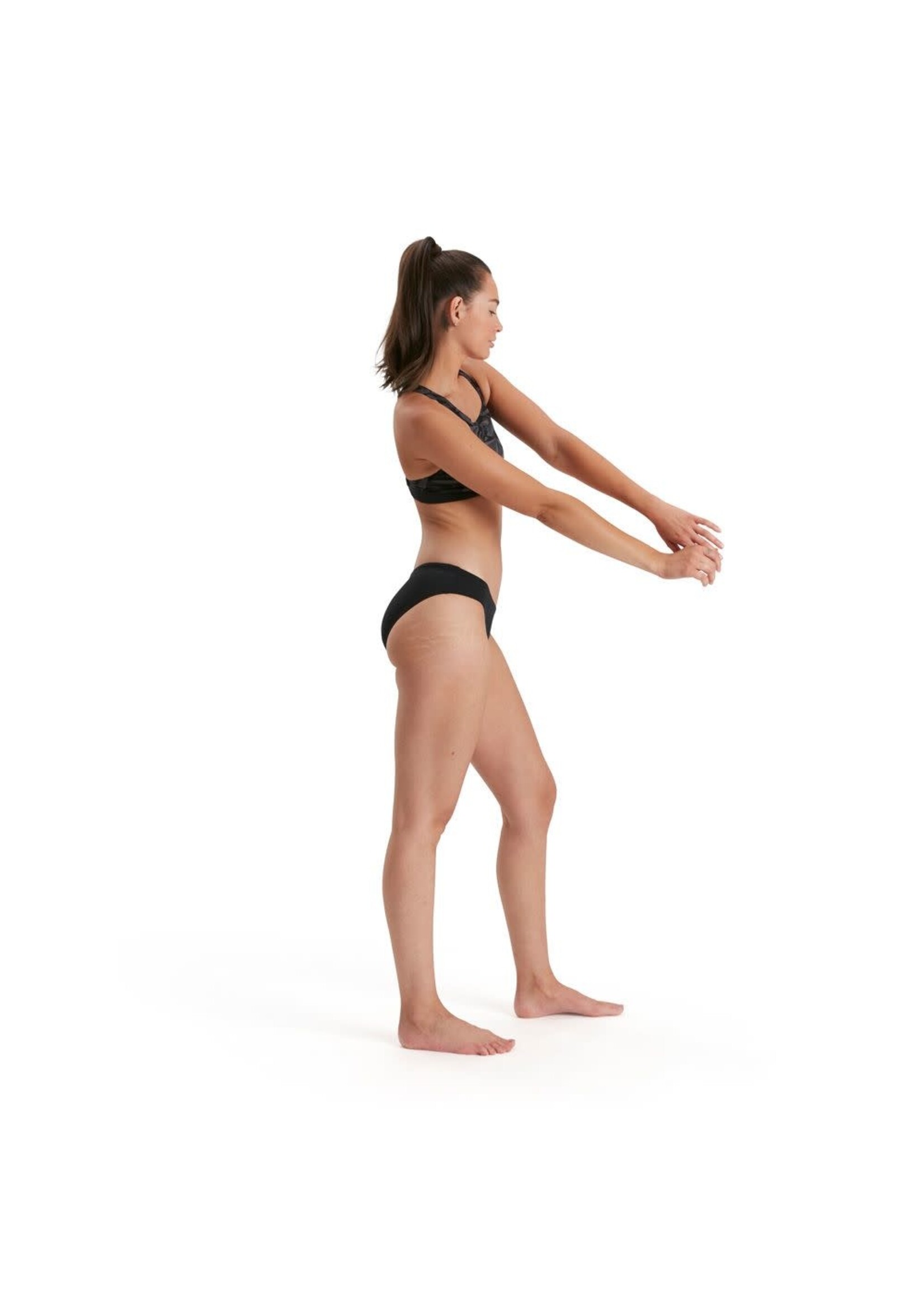 Speedo W Pool Eco+ H-Boom 2 piece Black/Grey