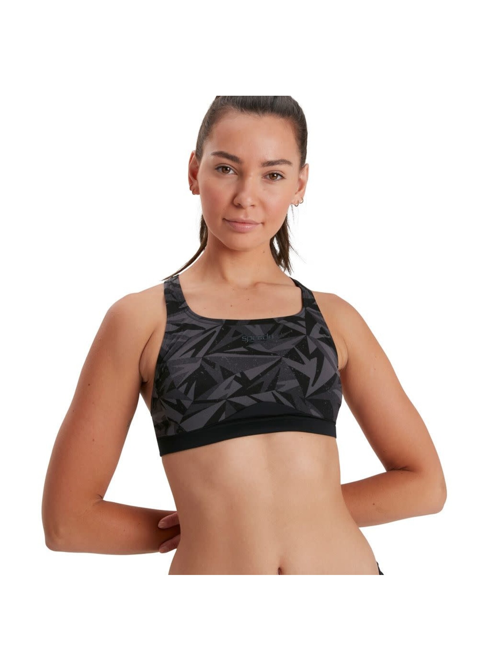 Speedo W Pool Eco+ H-Boom 2 piece Black/Grey