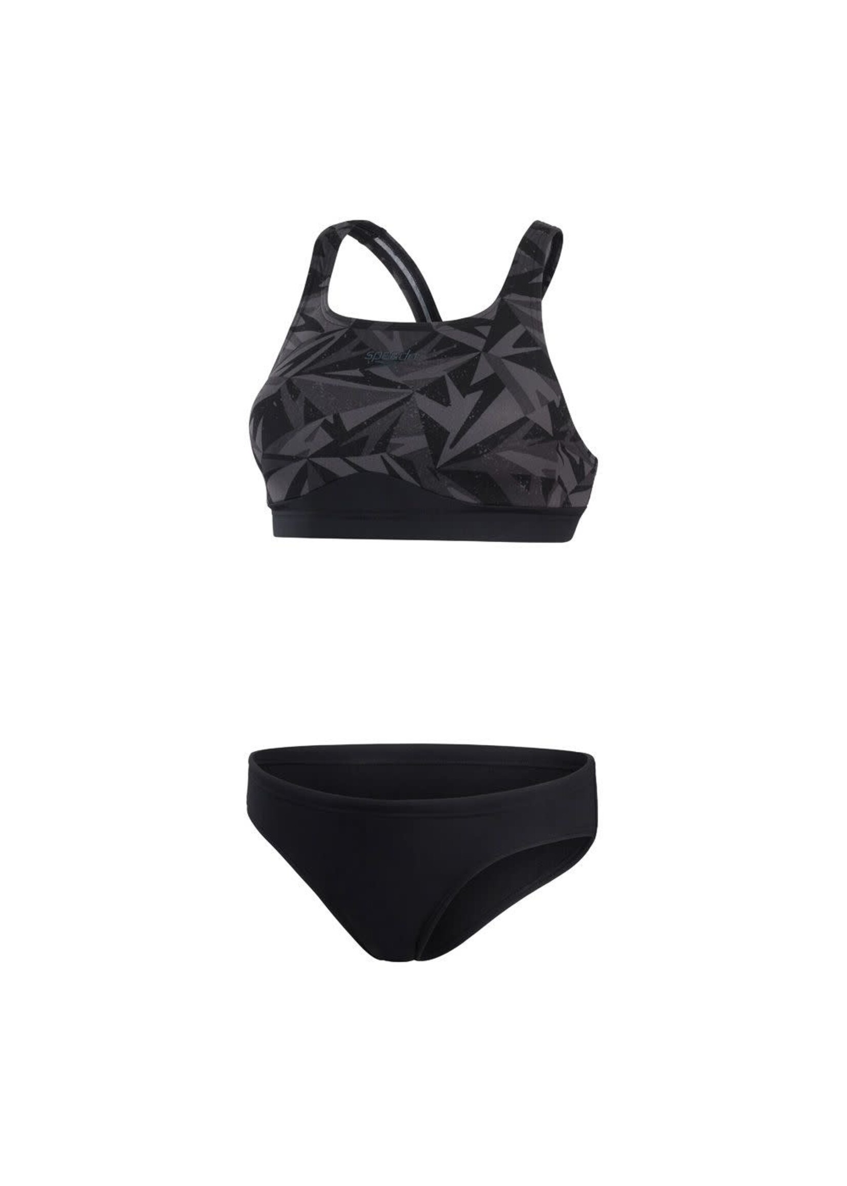 Speedo W Pool Eco+ H-Boom 2 piece Black/Grey