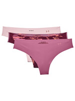 Under Armour PS Thong 3Pack Print-PINK