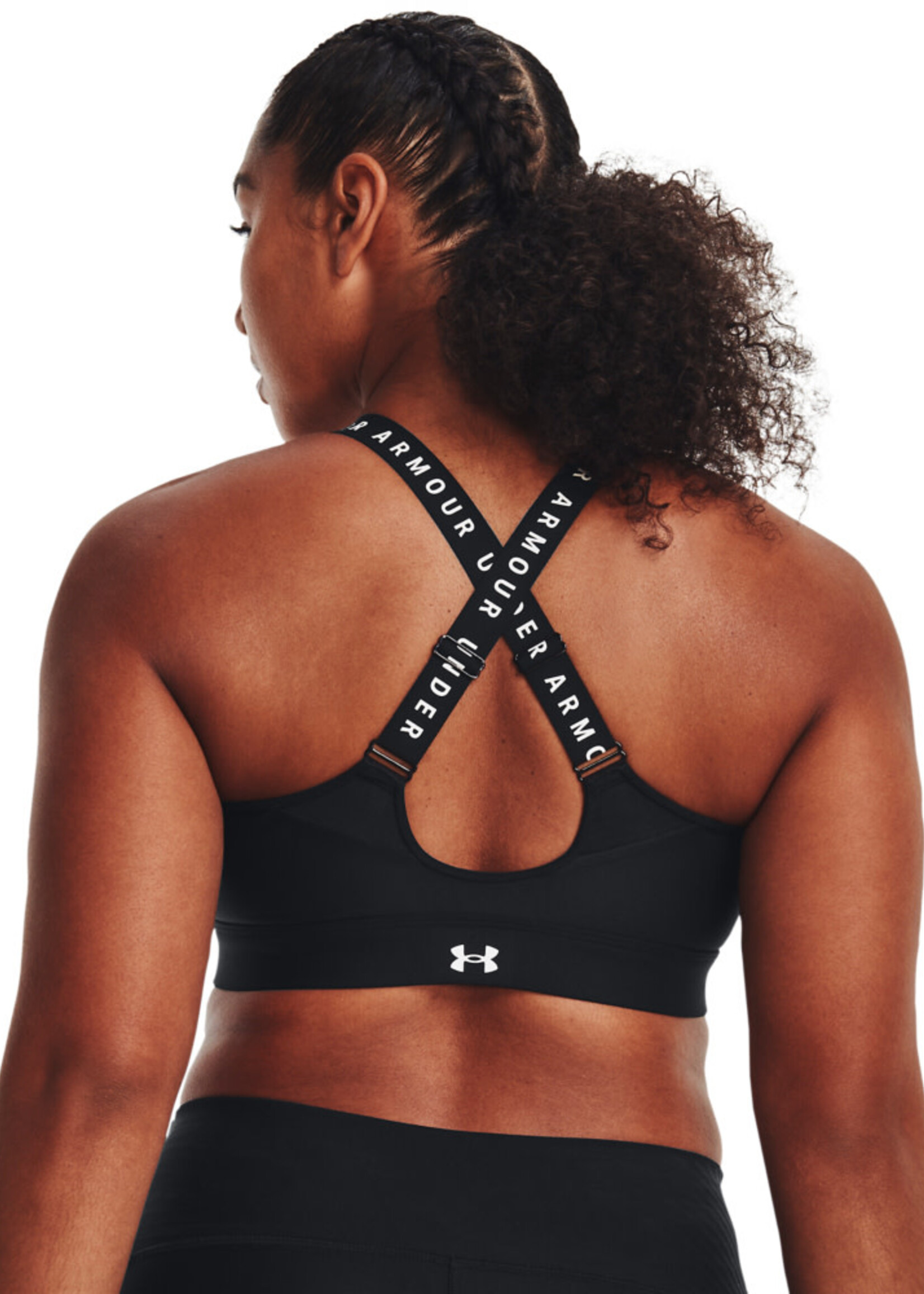 Under Armour UA Infinity High Bra Zip-BLK