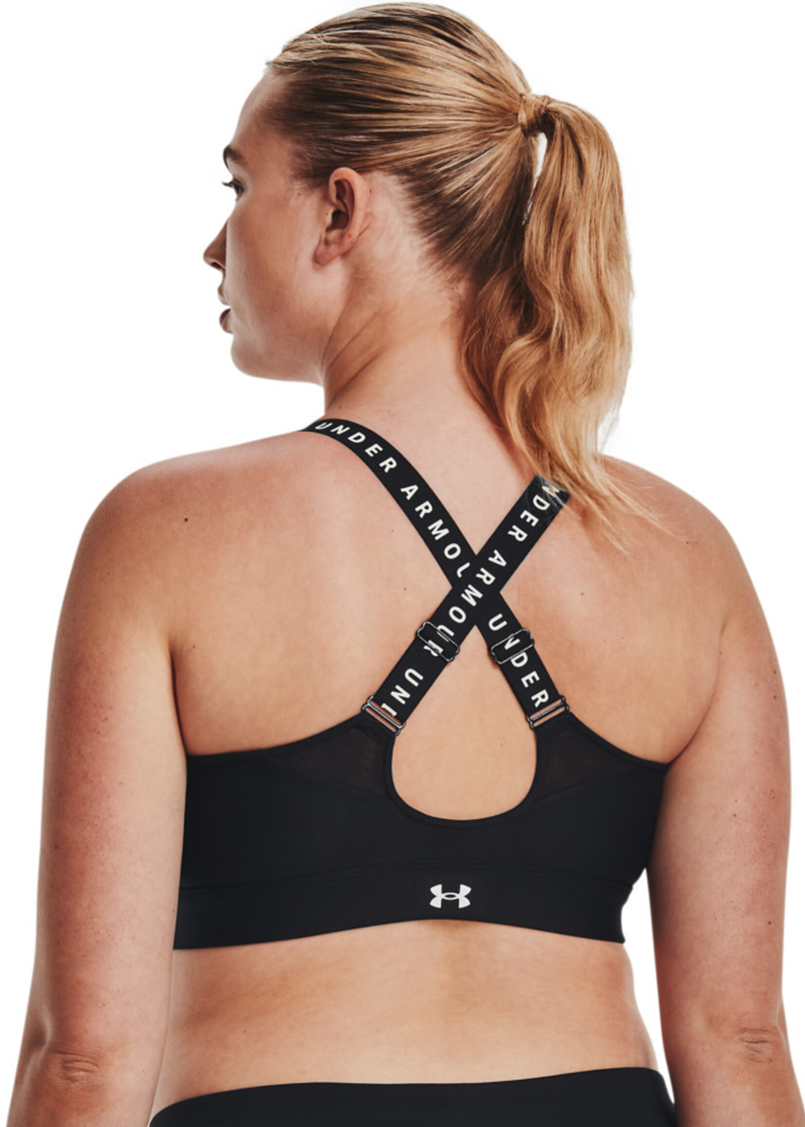 Under Armour UA Infinity High Bra Zip-BLK