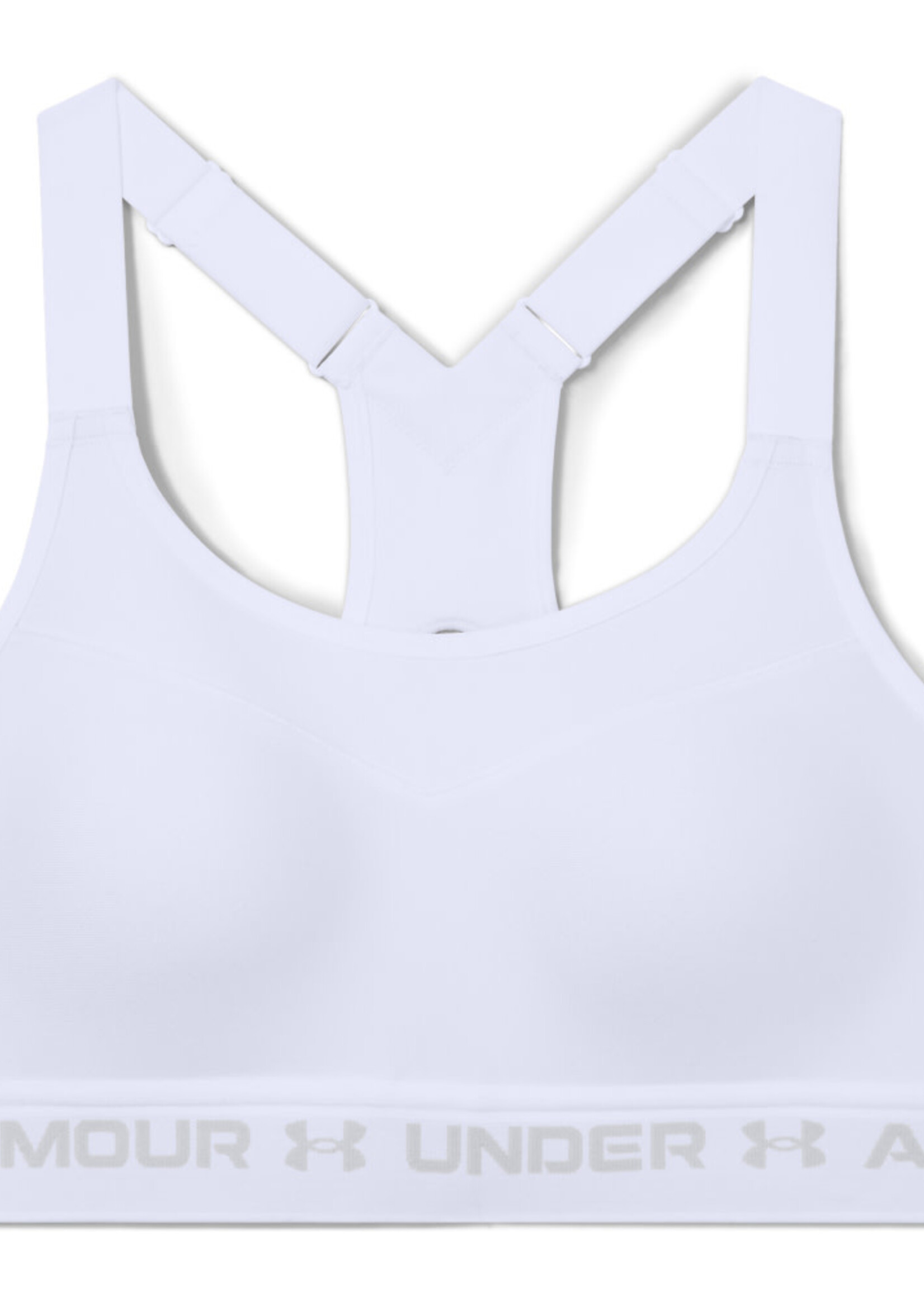 Under Armour Armour High Crossback Bra-White