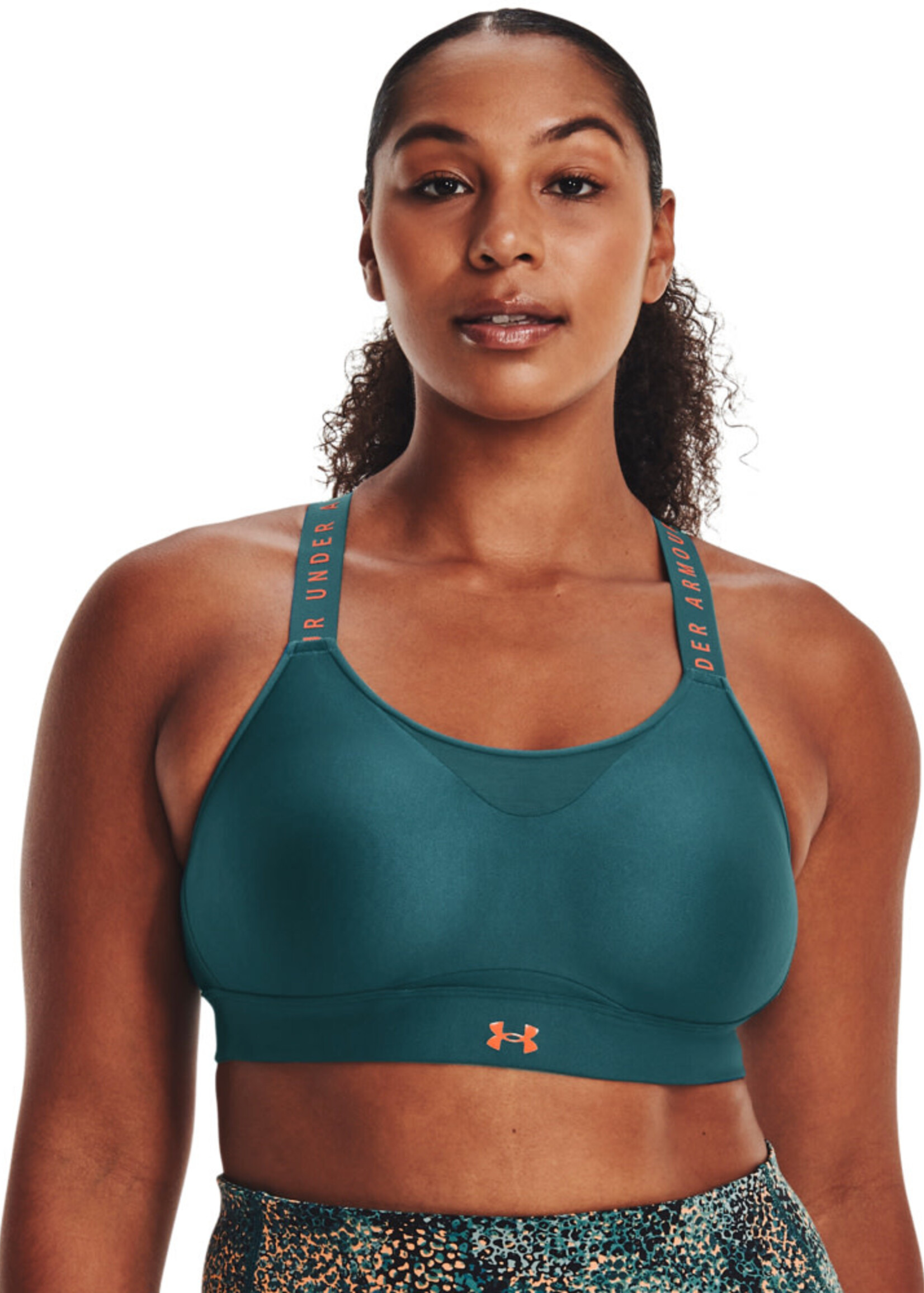 Under Armour UA Infinity High Bra-GRN
