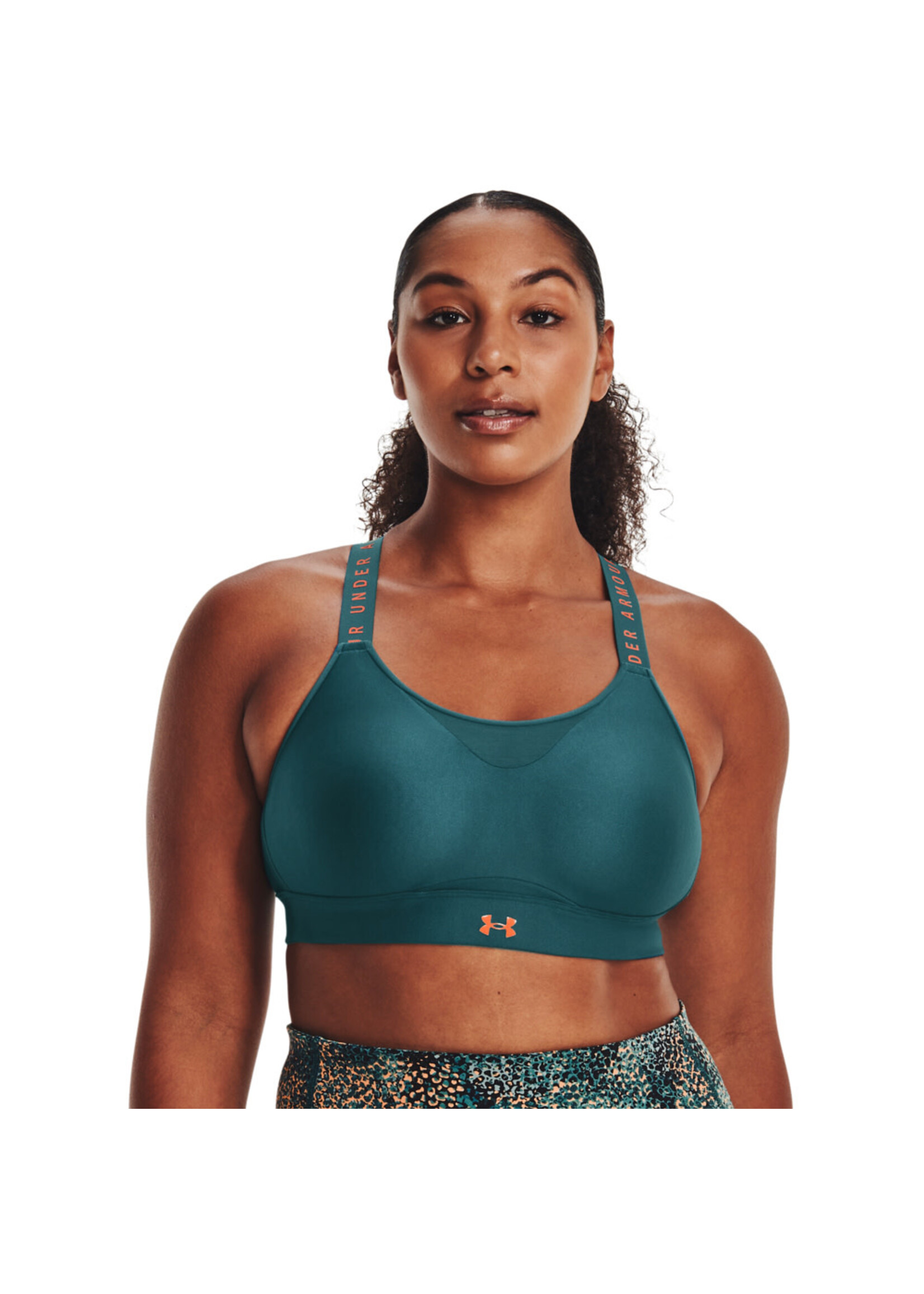 Under Armour UA Infinity High Bra-GRN