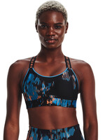 Under Armour UA Infinity High Print Bra-BLK