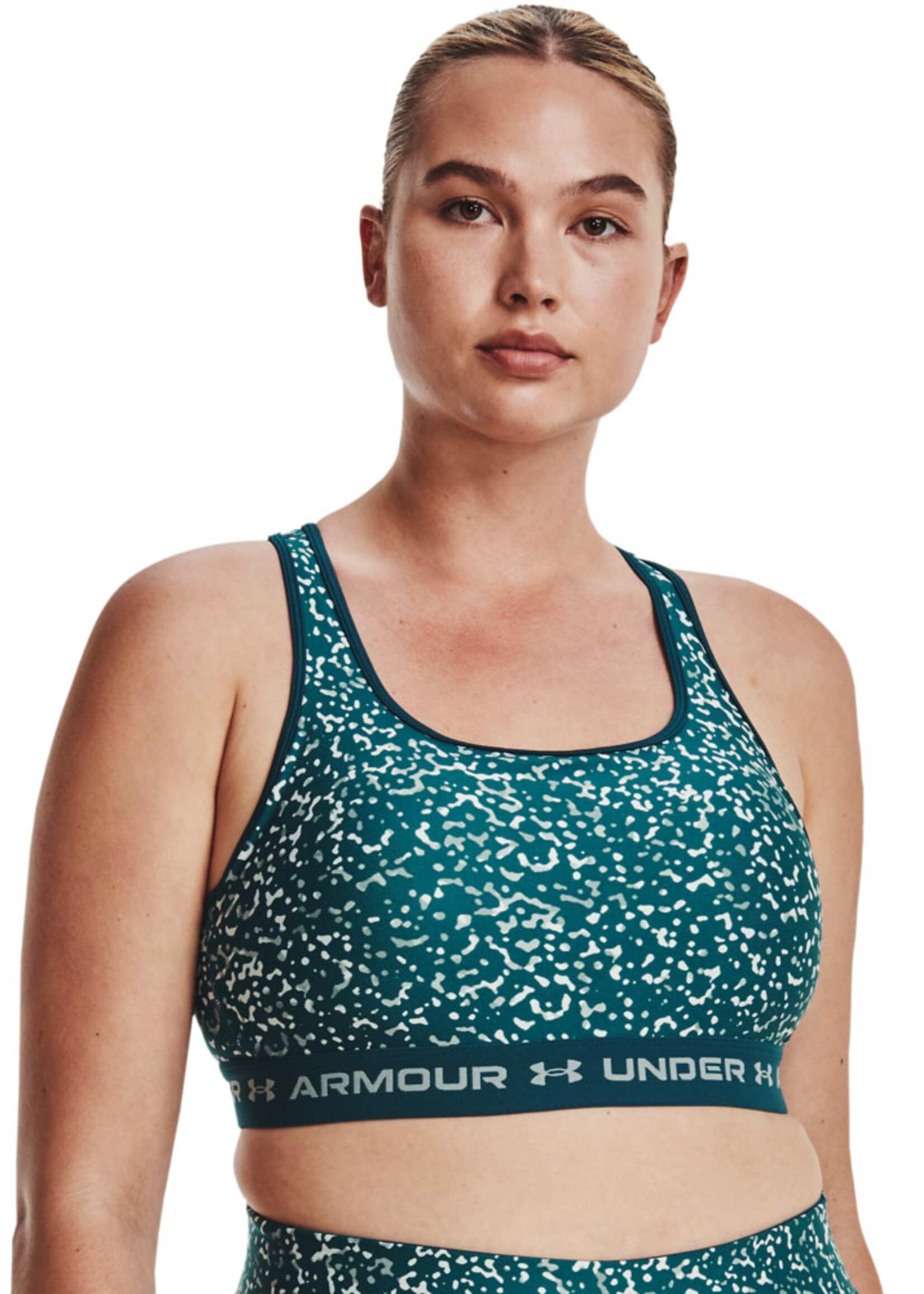 Under Armour UA Crossback Mid Print-GRN