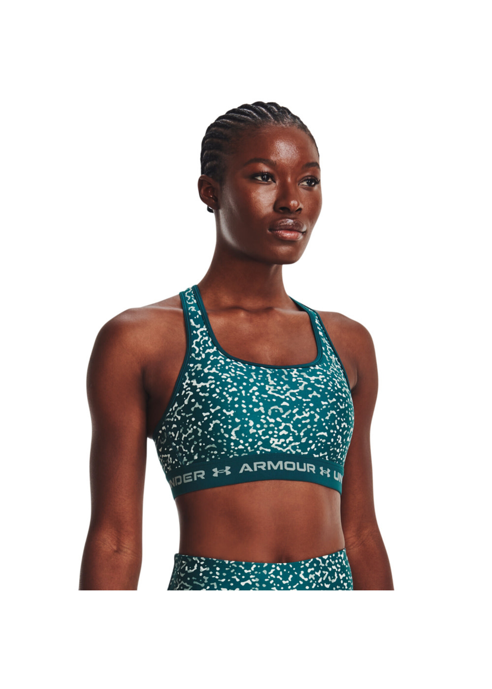 Under Armour UA Crossback Mid Print-GRN