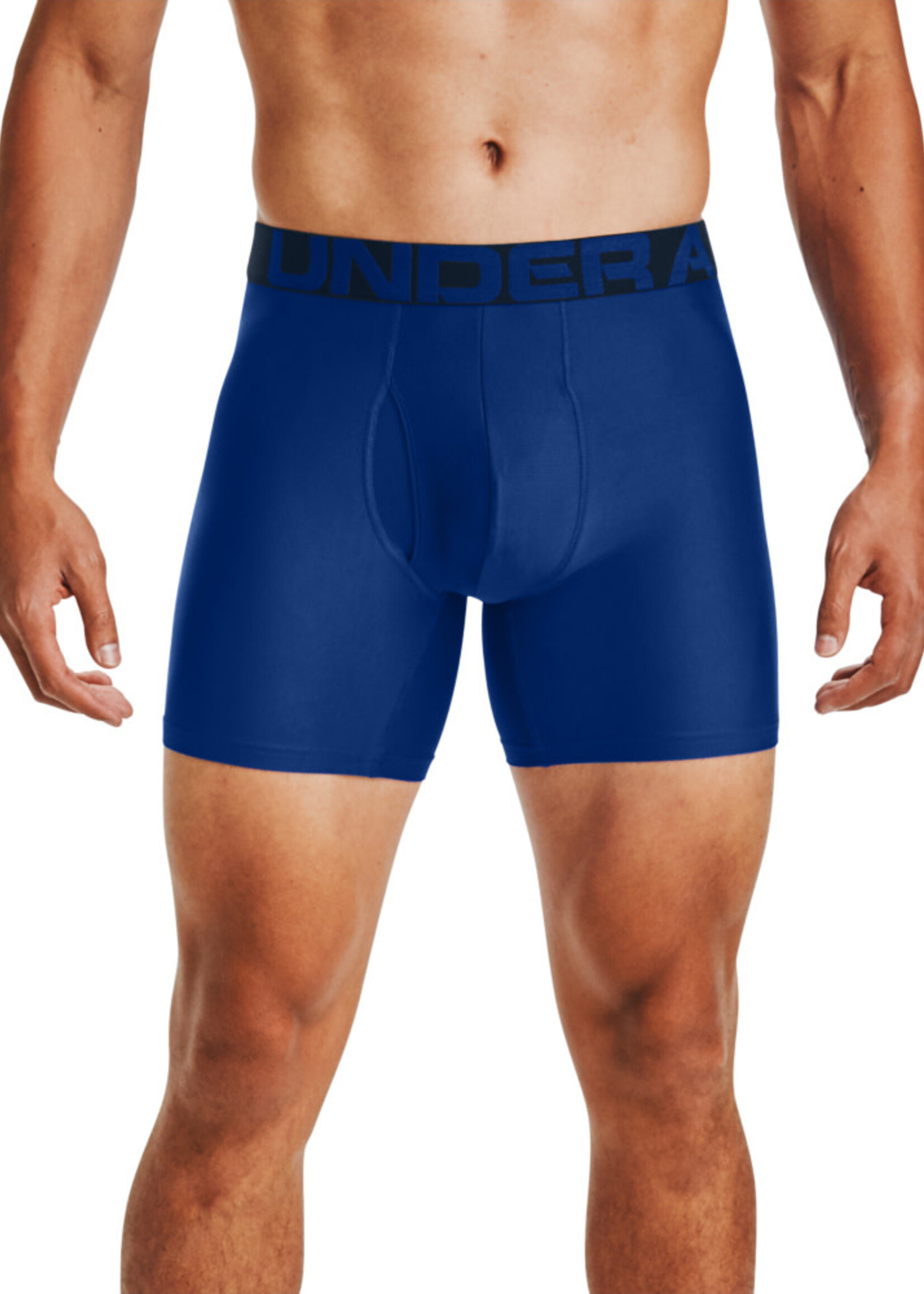 Under Armour UA Tech 6in Boxers 2 Pack-BLU