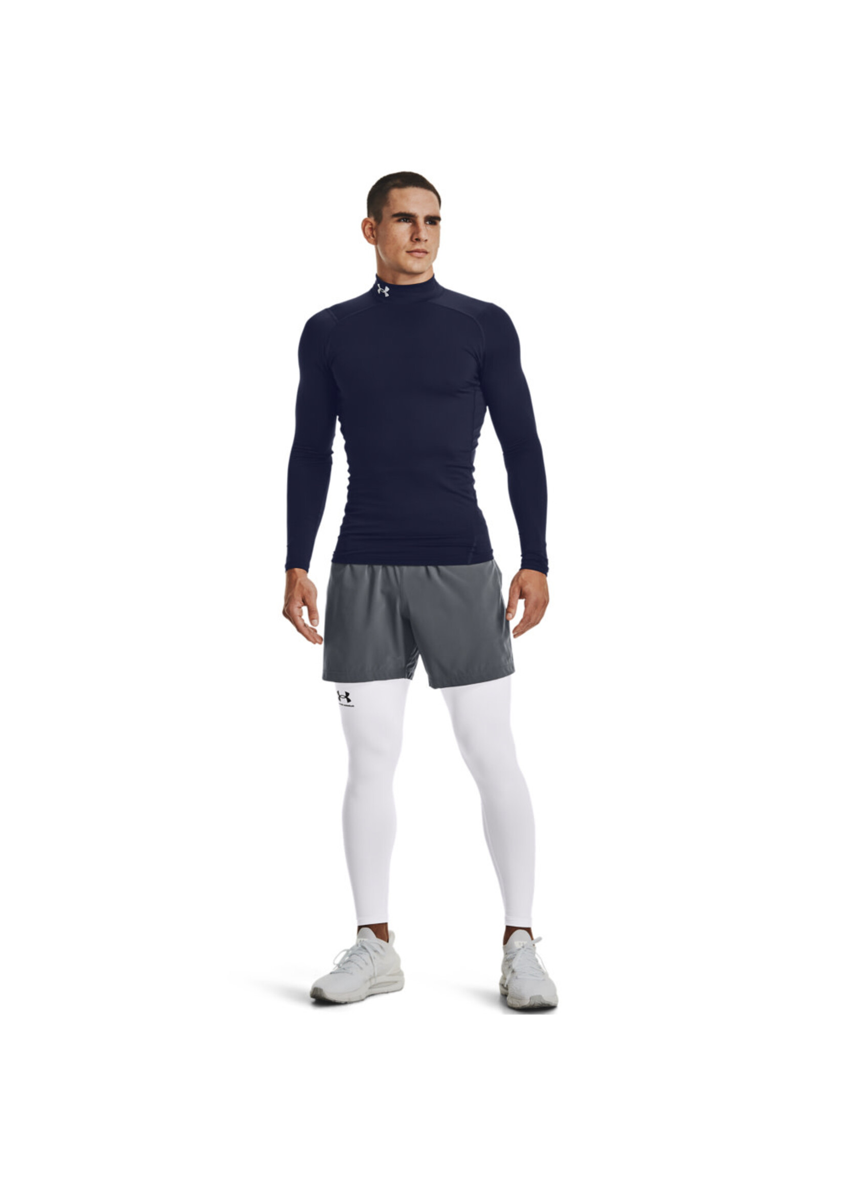 Under Armour UA CG Armour Comp Mock-NVY