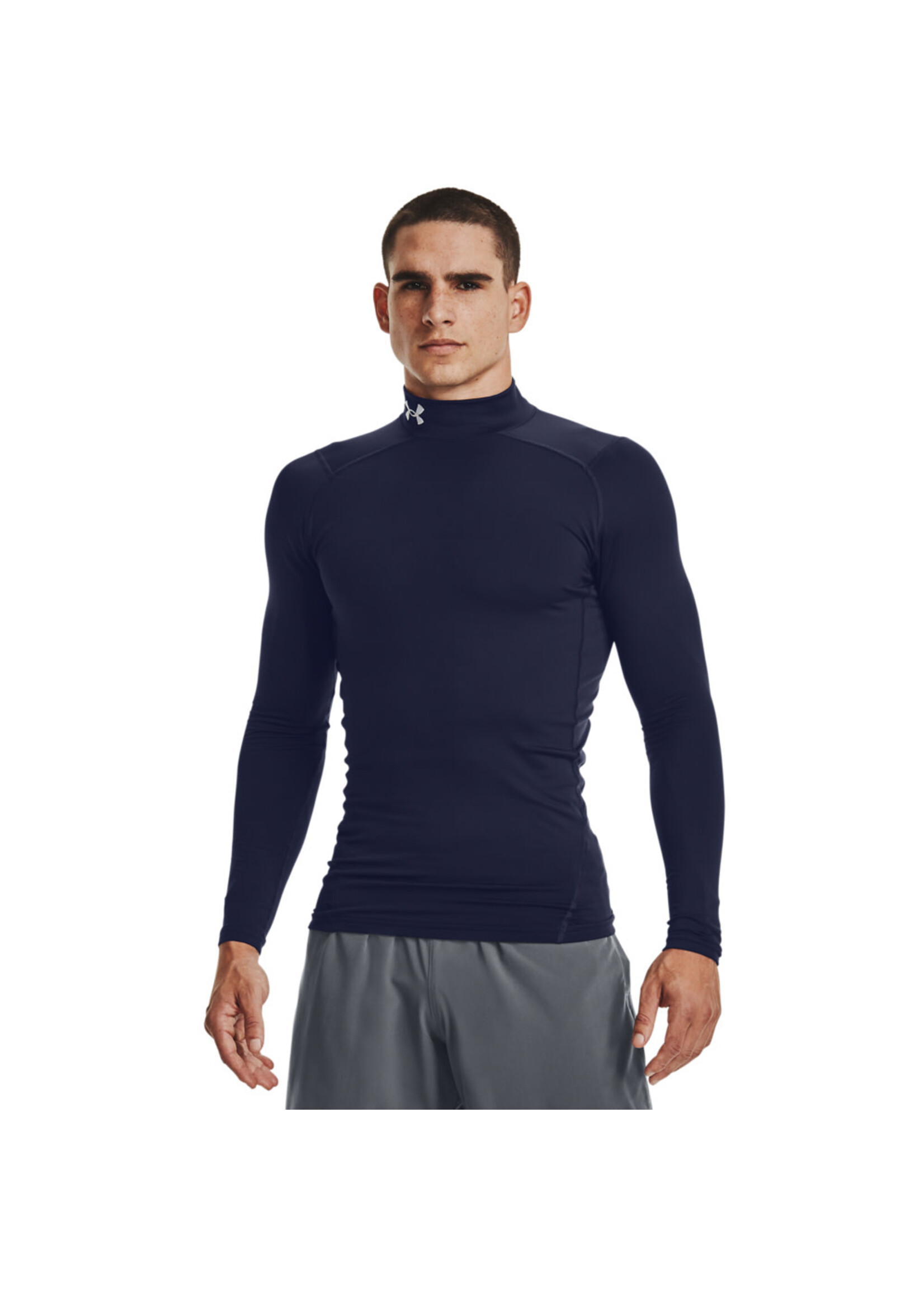 Under Armour UA CG Armour Comp Mock-NVY