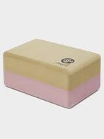 Manduka Recycled Foam Yoga Block - YWA Elderberry/Sand