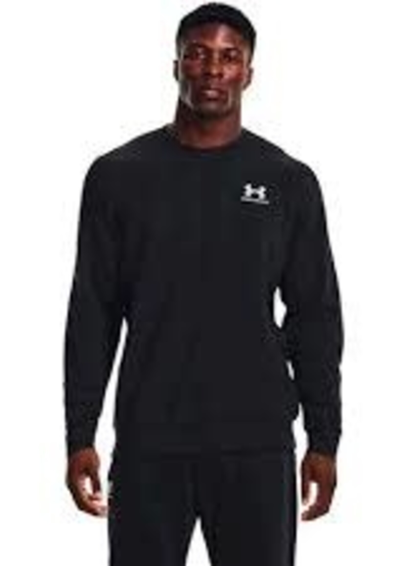 Under Armour Ua Essential Fleece Crew-Blk