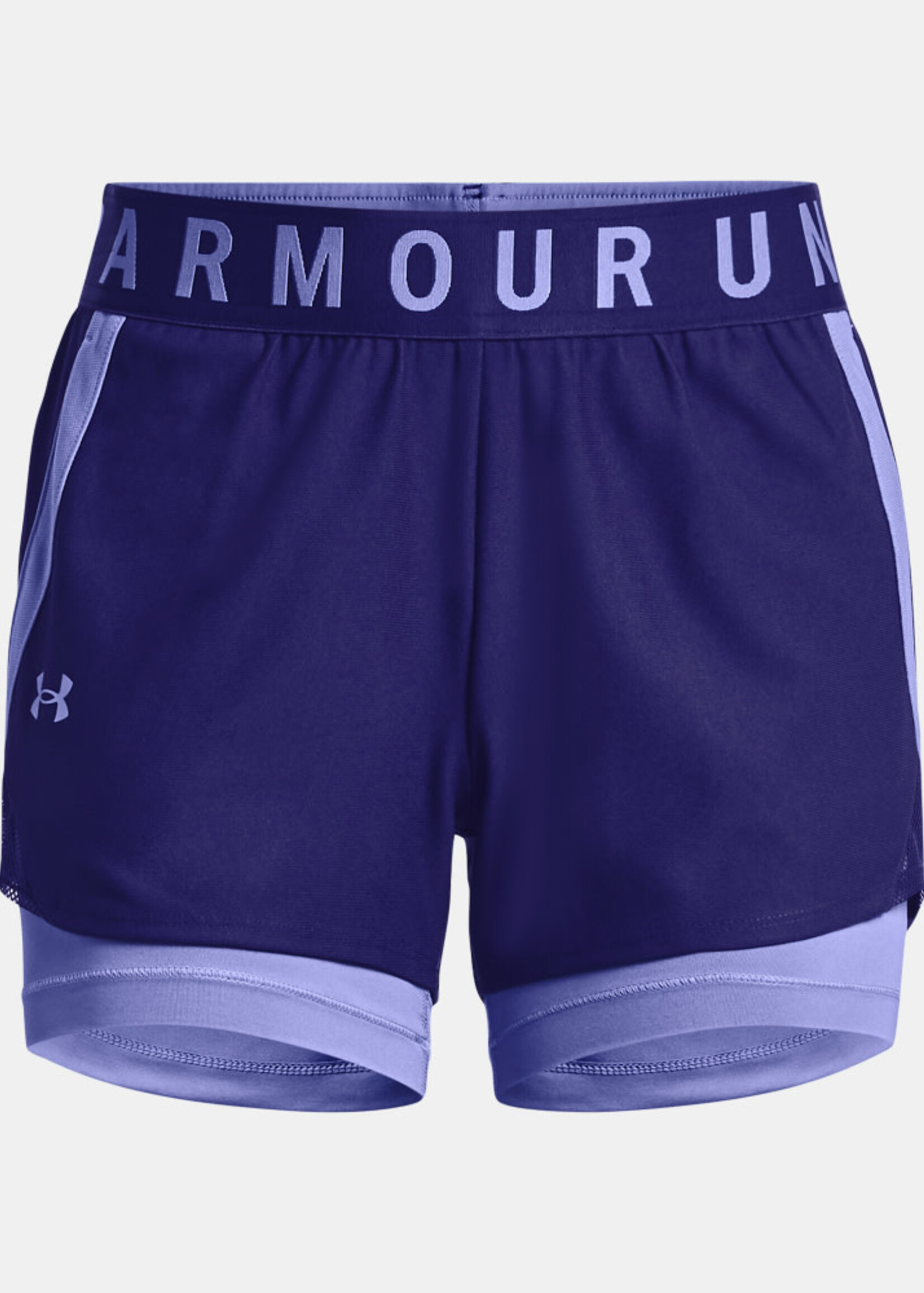 Under Armour Play Up 2-In-1 Shorts-Blu