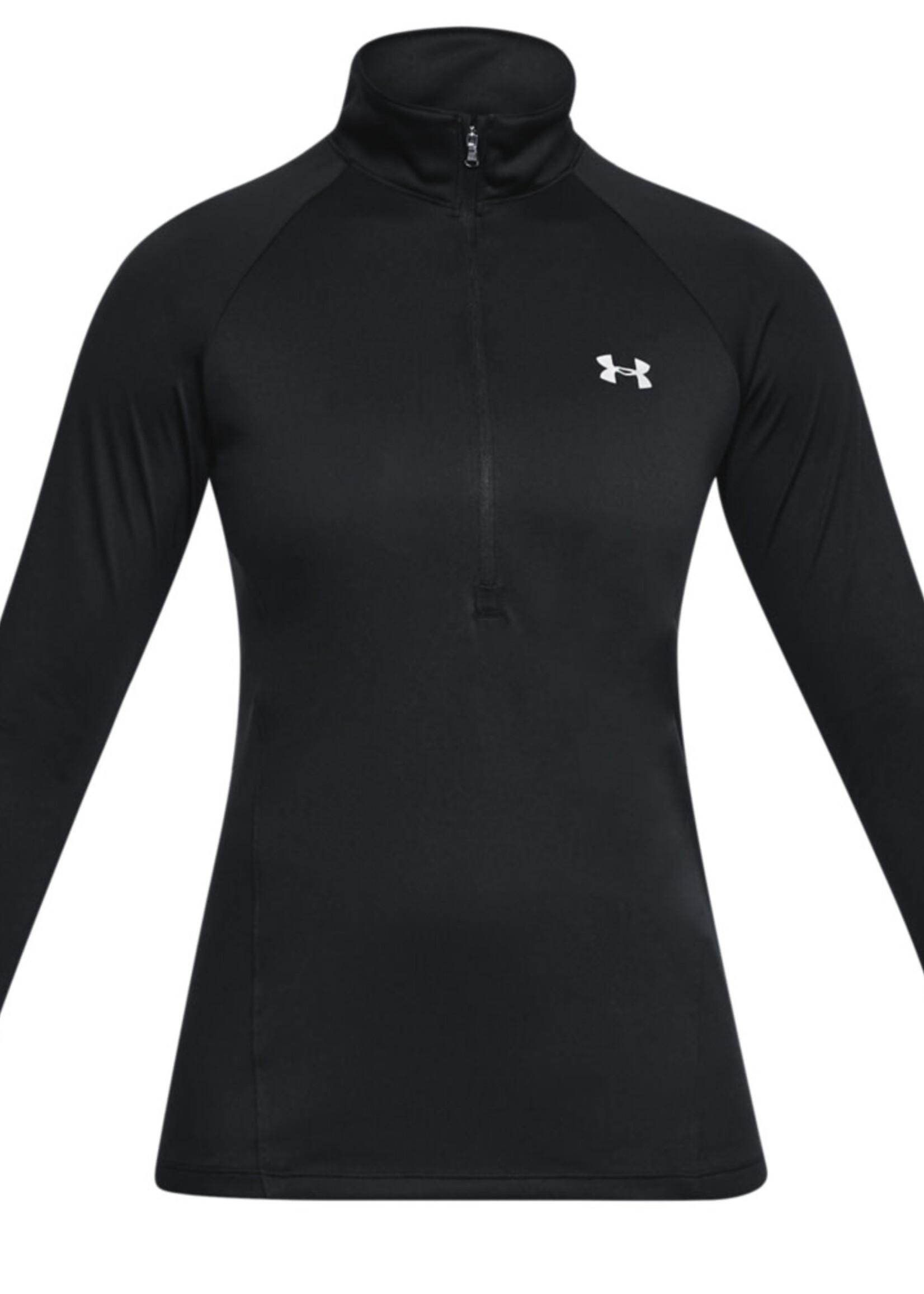 Under Armour Tech 1/2 Zip - Solid-Blk