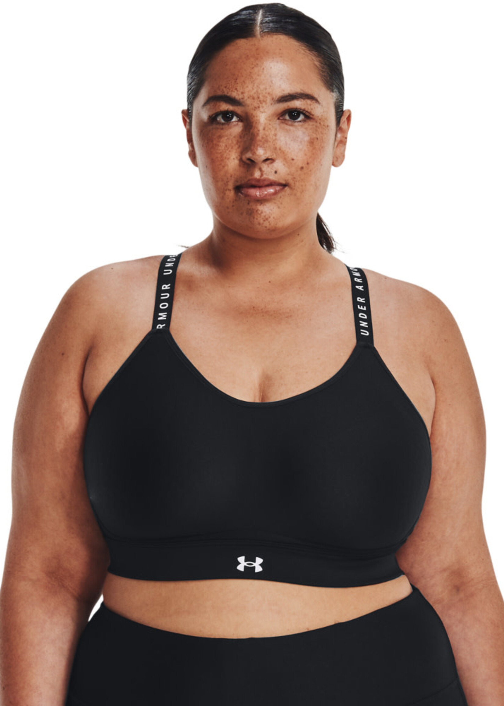 Top Fitness Under Armour Infinity Covered Low - Feminino em Promoção