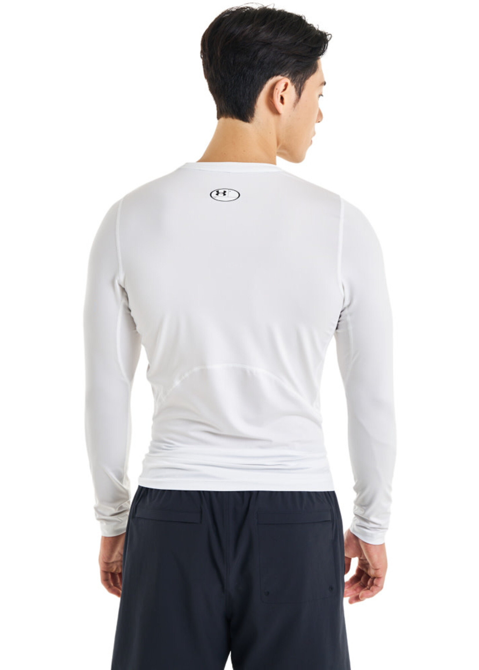 Under Armour UA HG Armour Comp LS-WHT