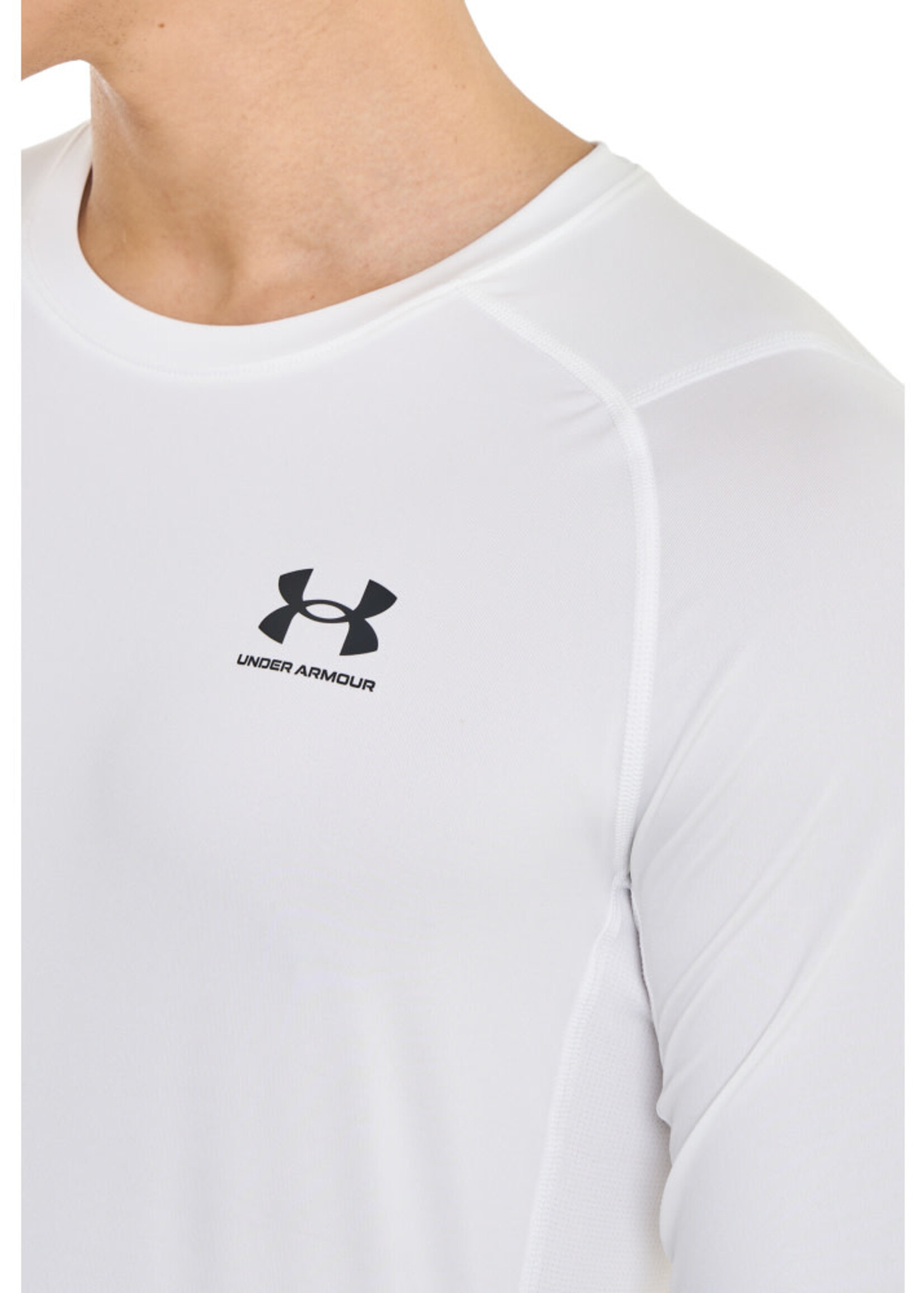 Under Armour UA HG Armour Comp LS-WHT