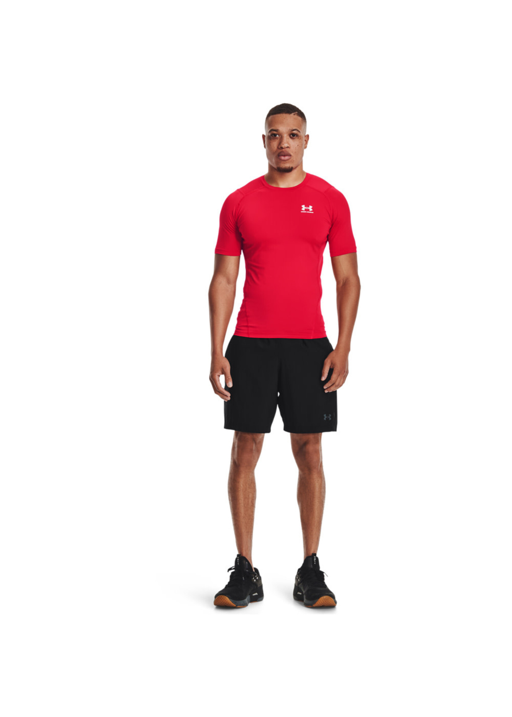 Under Armour UA HG Armour Comp SS-RED