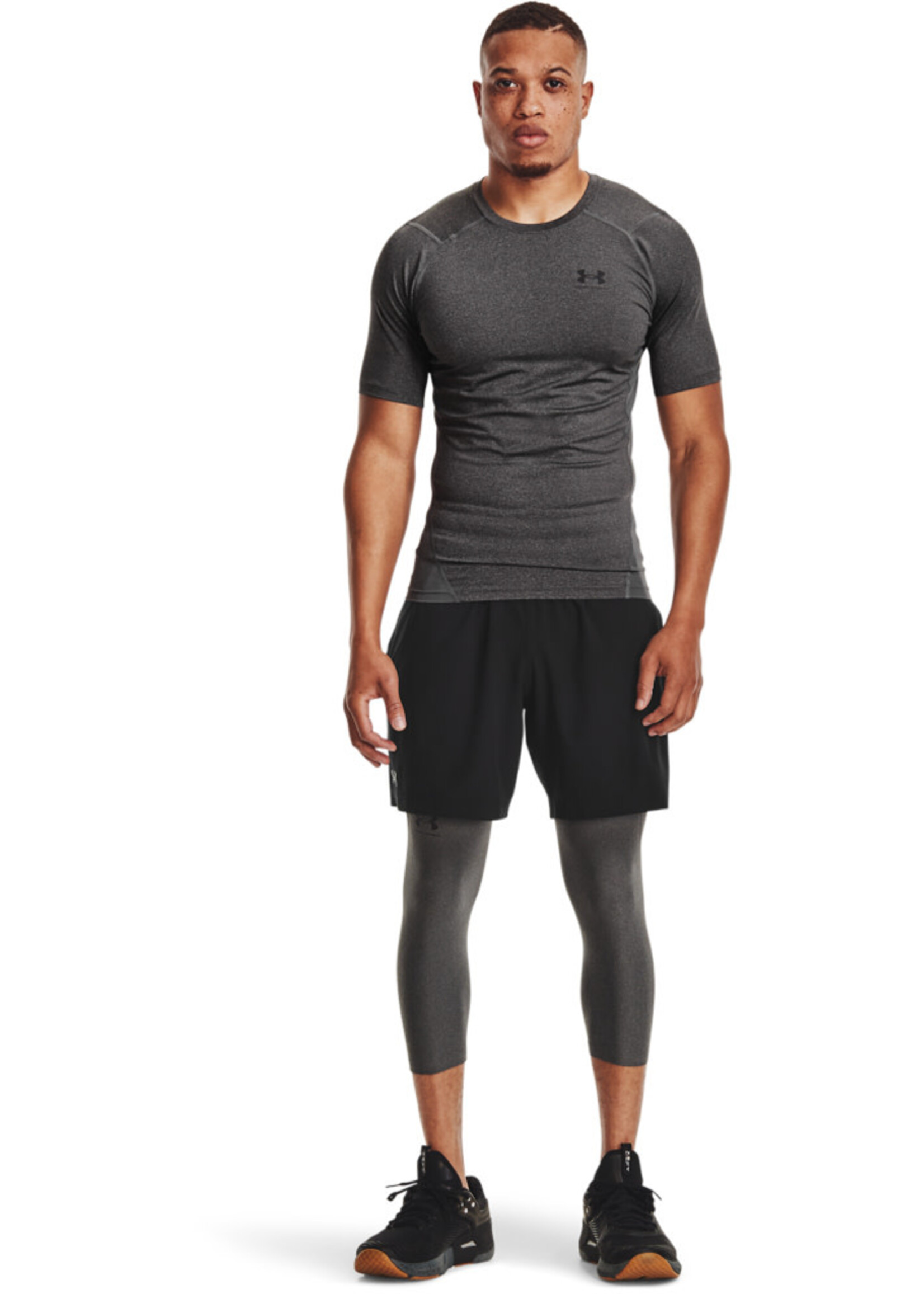 Under Armour UA HG Armour Comp SS-GRY