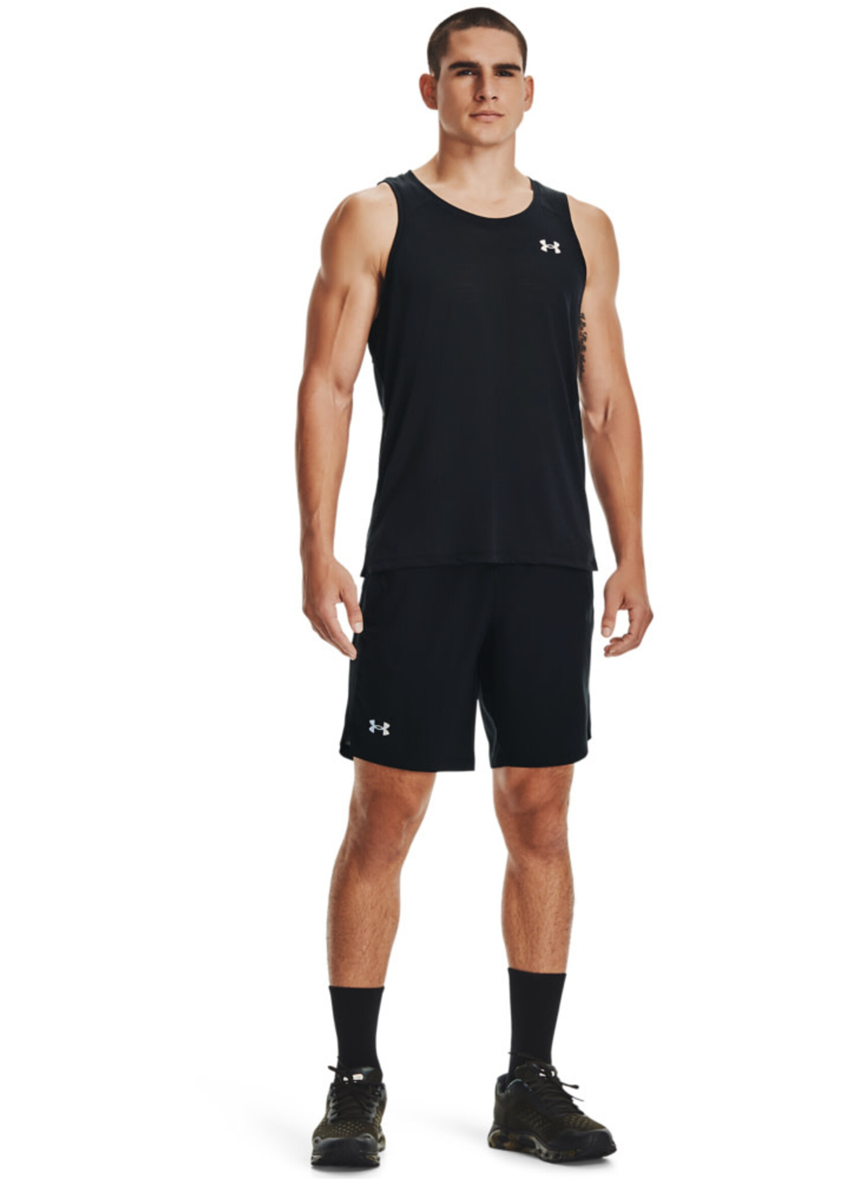 Under Armour UA Streaker Singlet-BLK