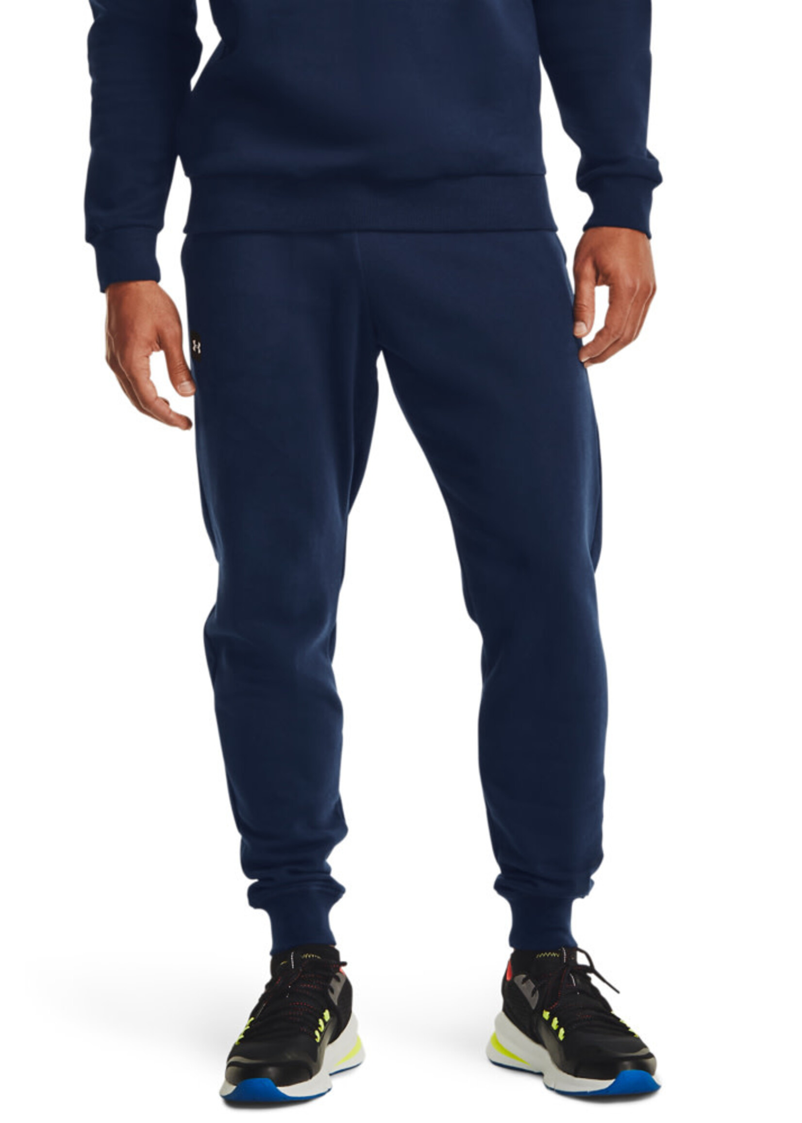 Under Armour UA Rival Fleece Joggers-NVY