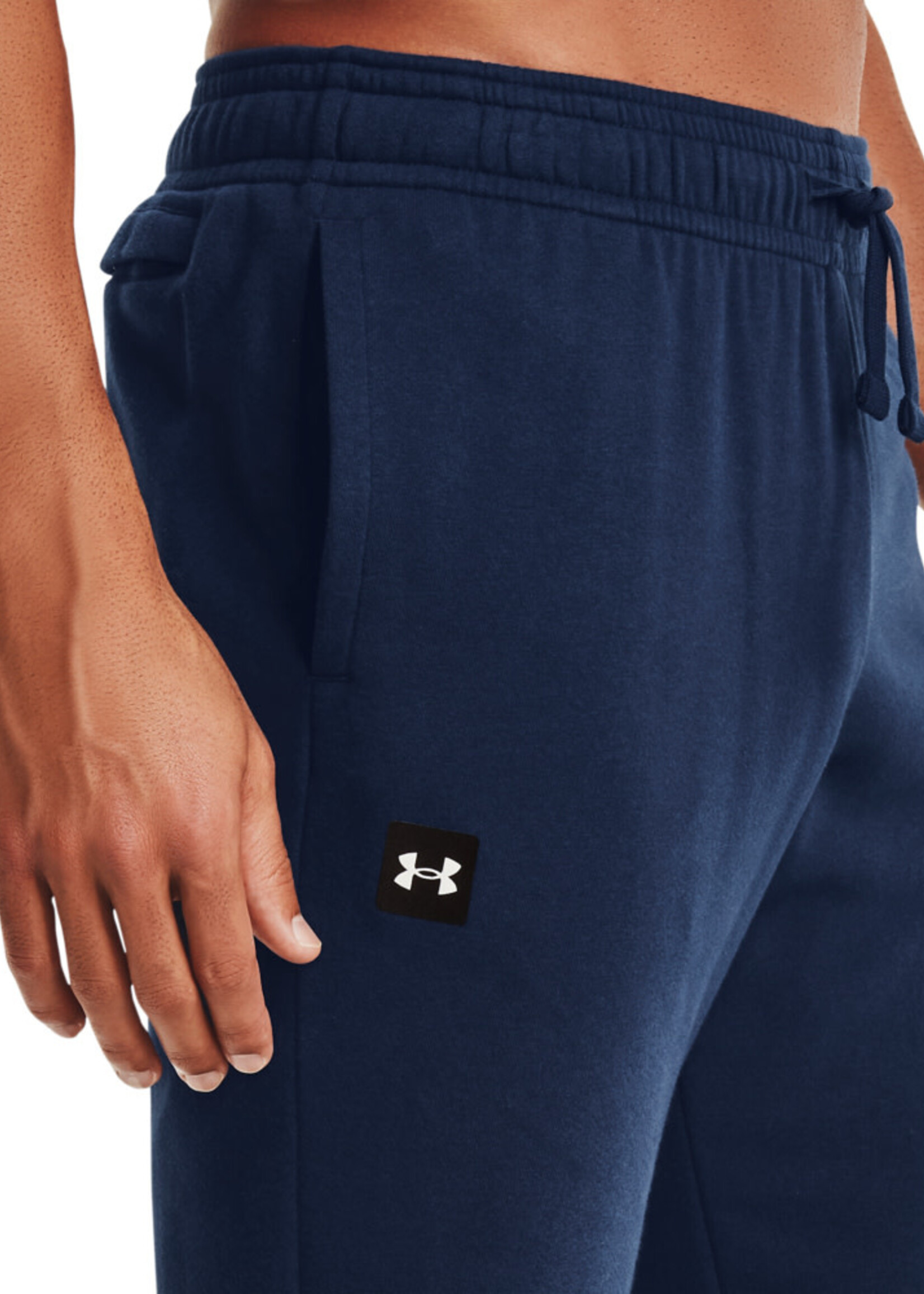 Under Armour UA Rival Fleece Joggers-NVY