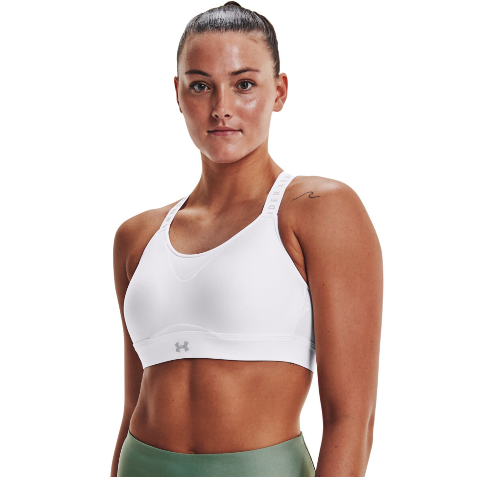 Under Armour Ua Infinity High Bra-Wht