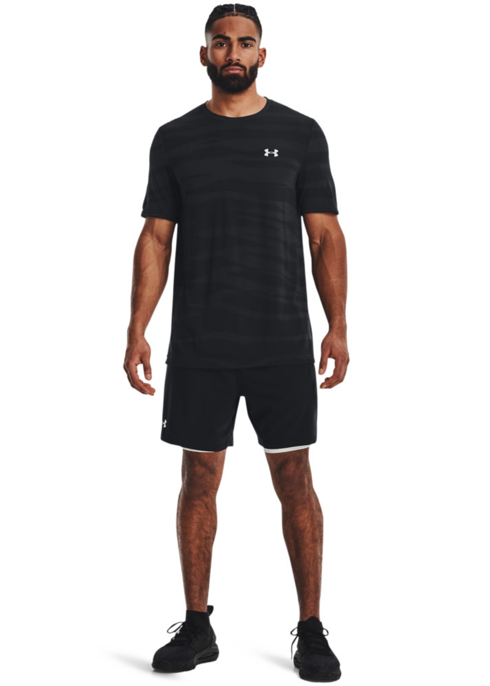 Under Armour UA Seamless Wave ss-BLK