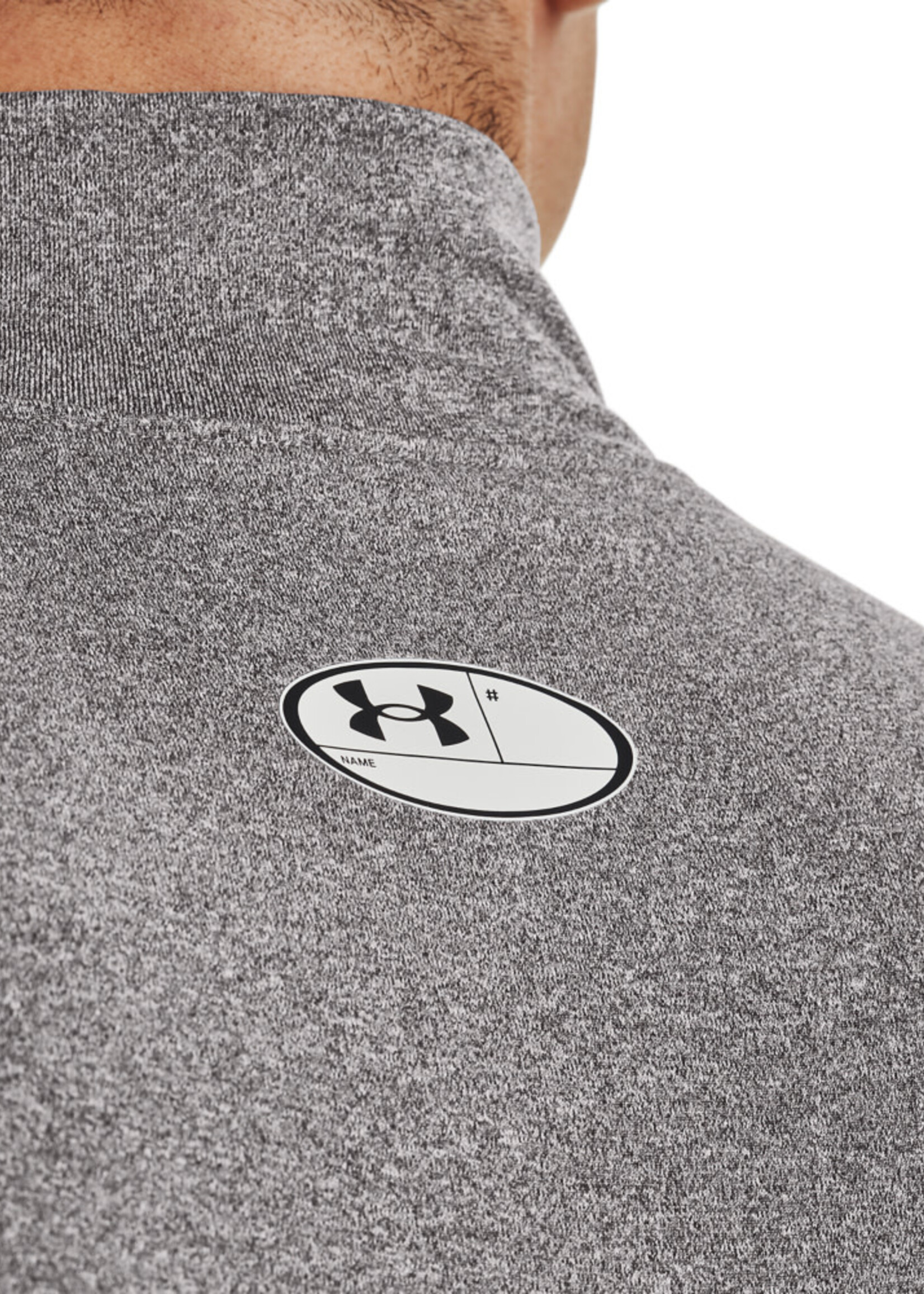 Under Armour UA CG Armour Comp Mock-Gray