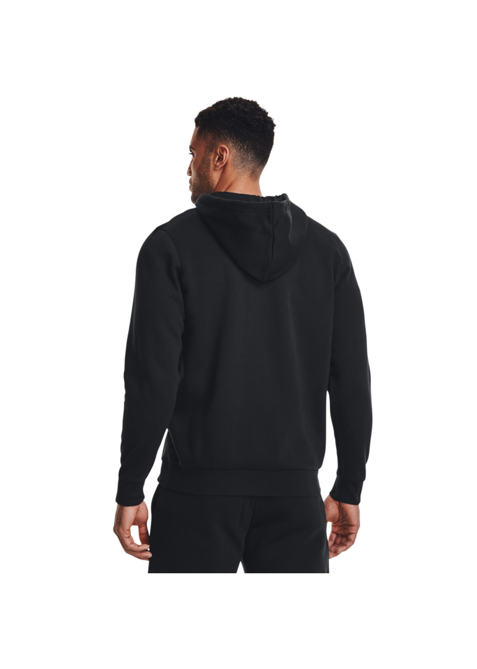 Under Armour Ua Essential Fleece Fz Hood-Blk