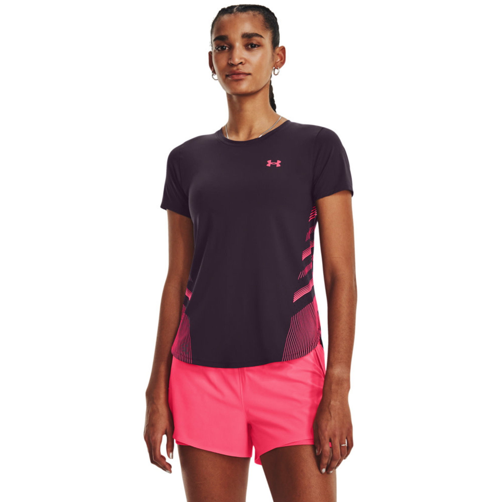Under Armour Ua Iso-Chill Laser Tee Ii-Ppl