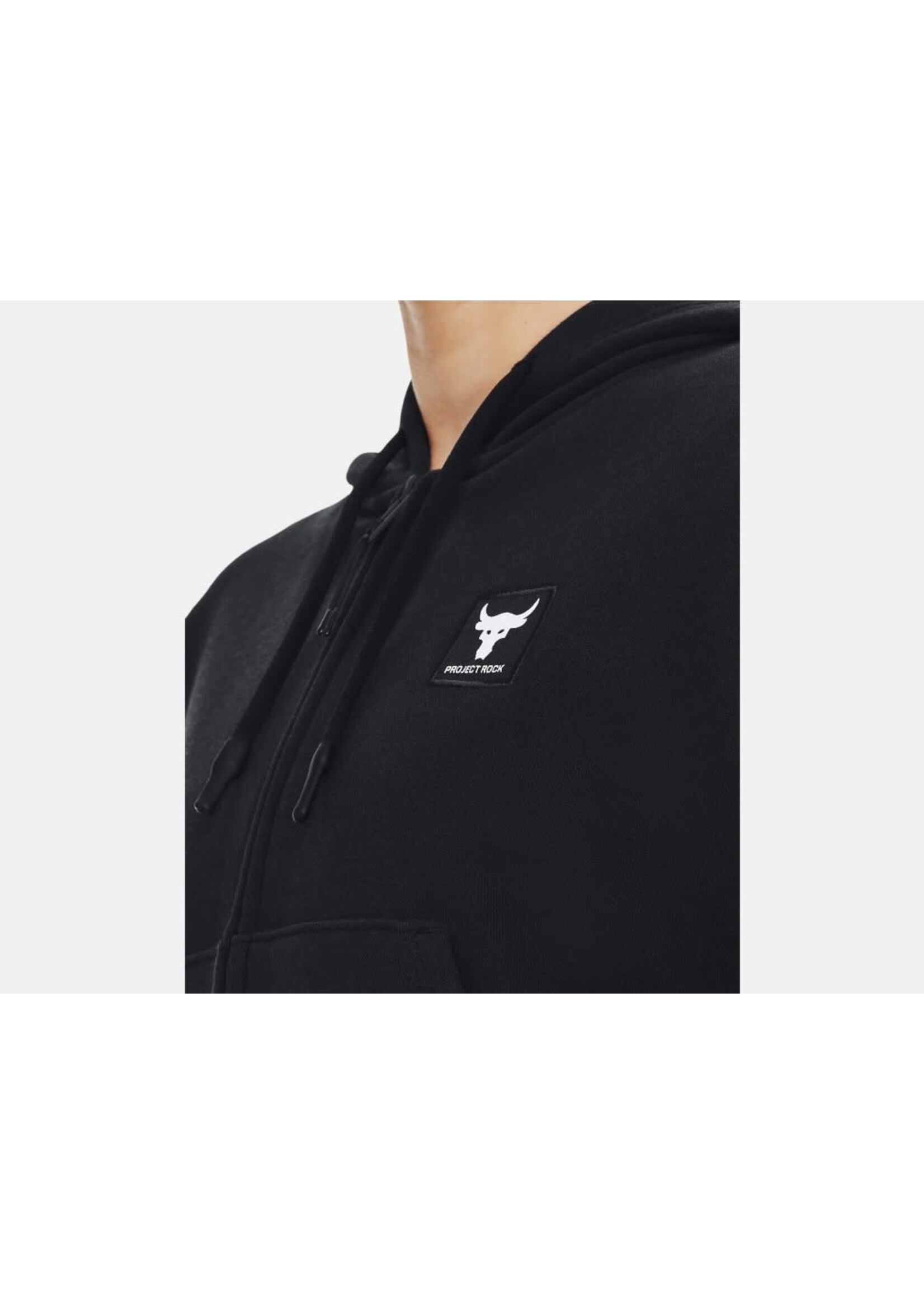 Under Armour Project Rock Hw Terry Fz-Blk