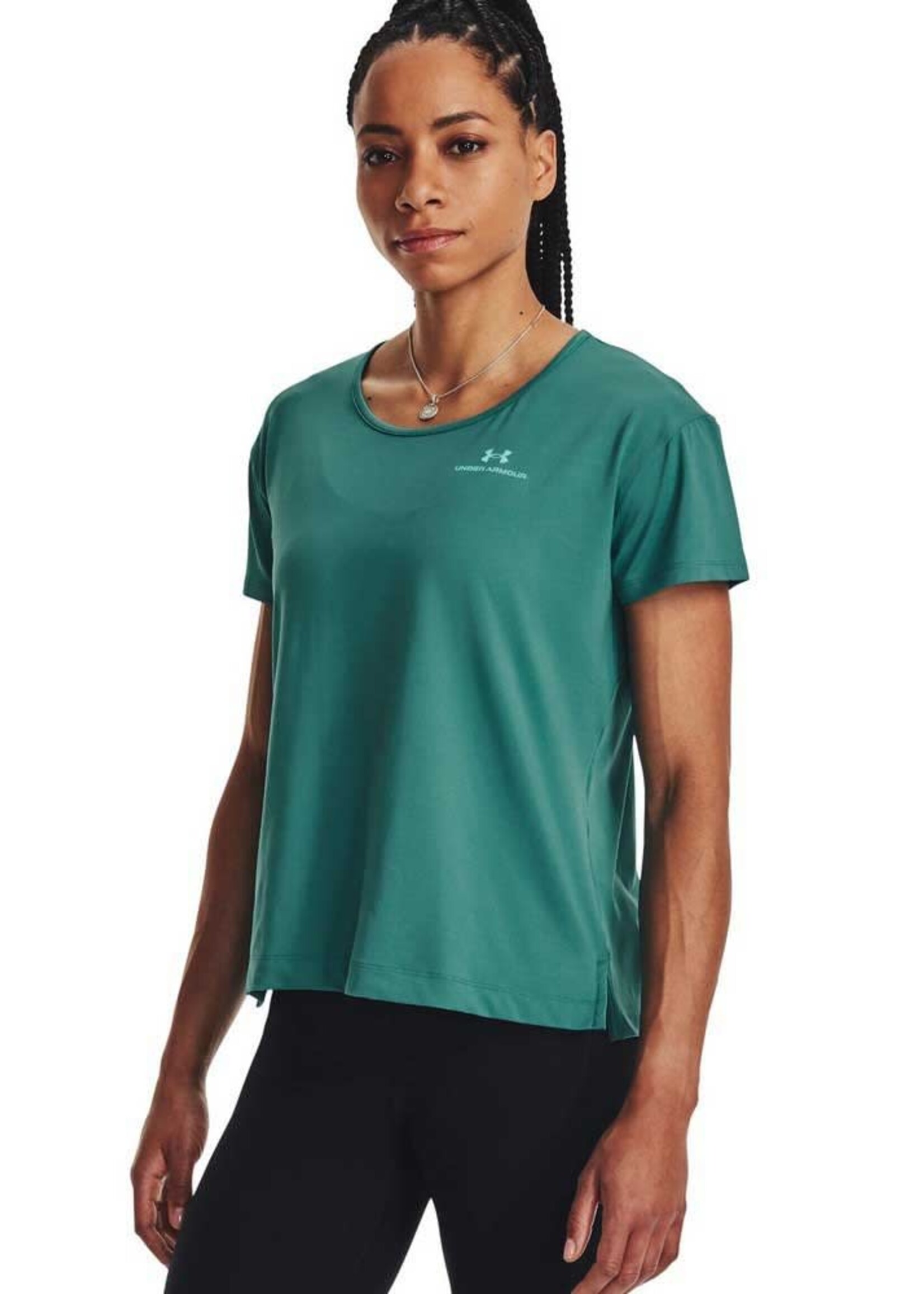 T-shirt Under Armour UA ELEVATED CORE WASH SS-GRY