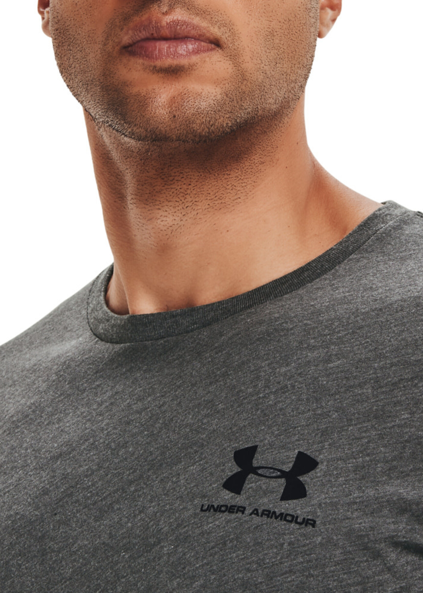 Under Armour SPORTSTYLE LEFT CHEST SS - Grey