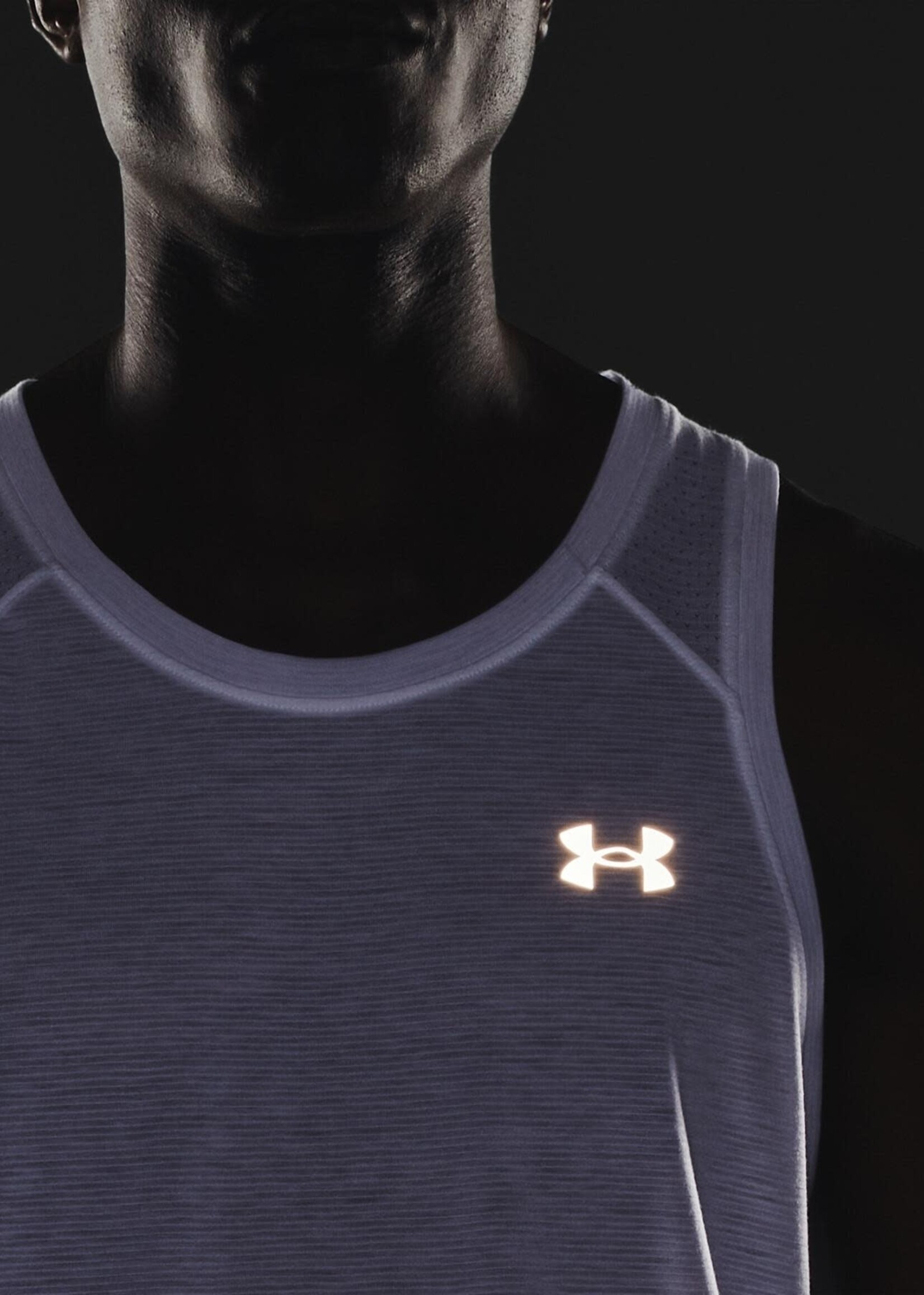 Under Armour Ua Streaker Singlet-Wht