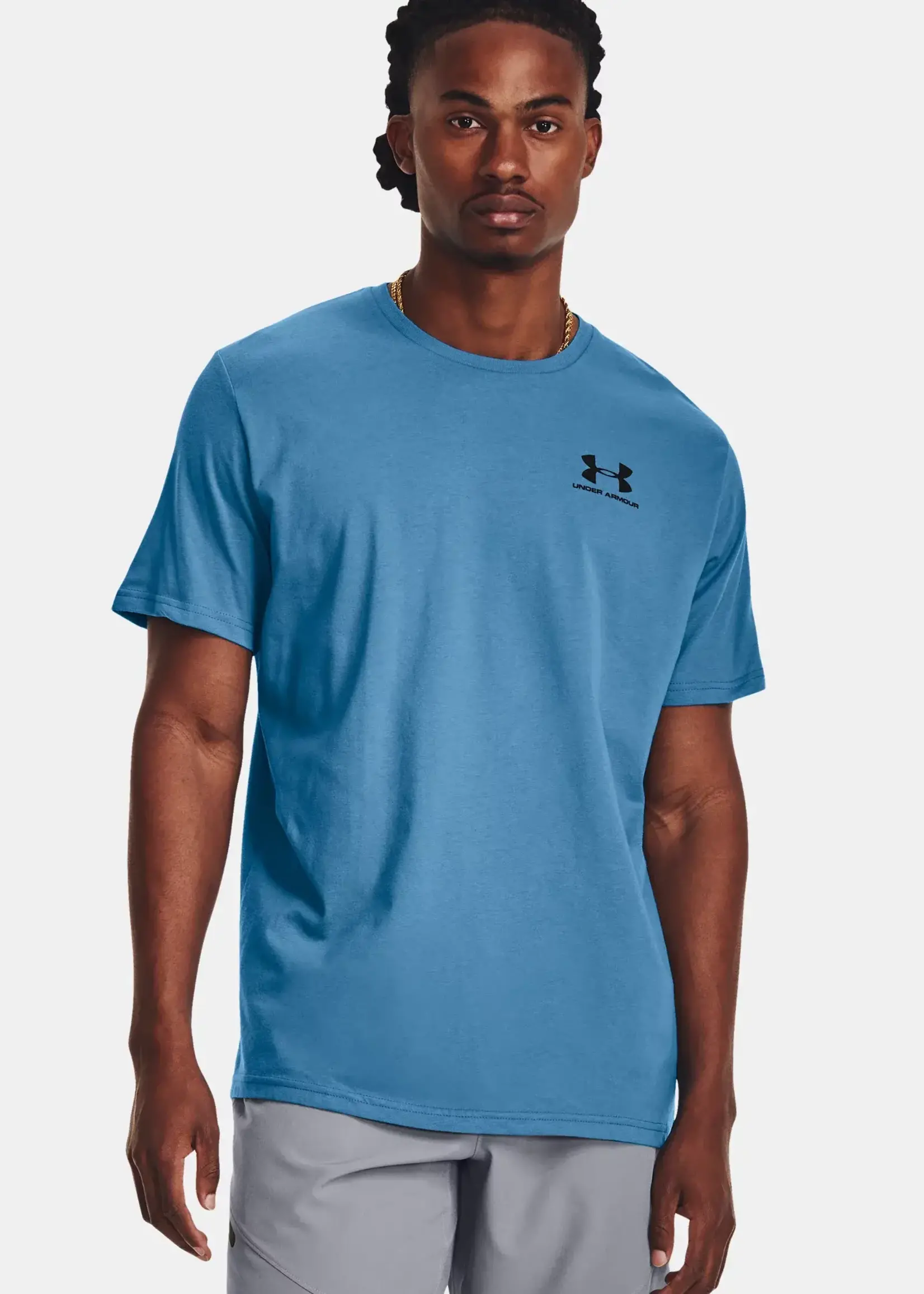 Under Armour Ua M Sportstyle Lc Ss-Blu