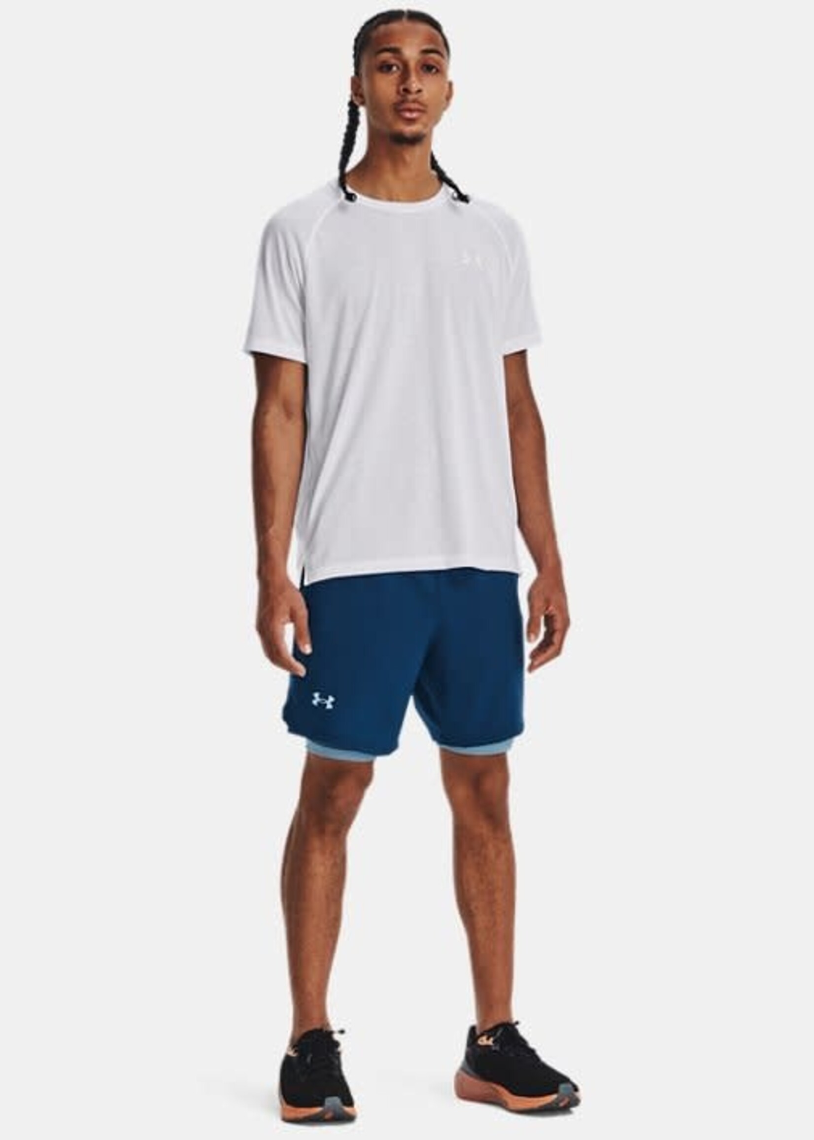 Under Armour Ua Launch 7'' 2-In-1 Short-Blu 426