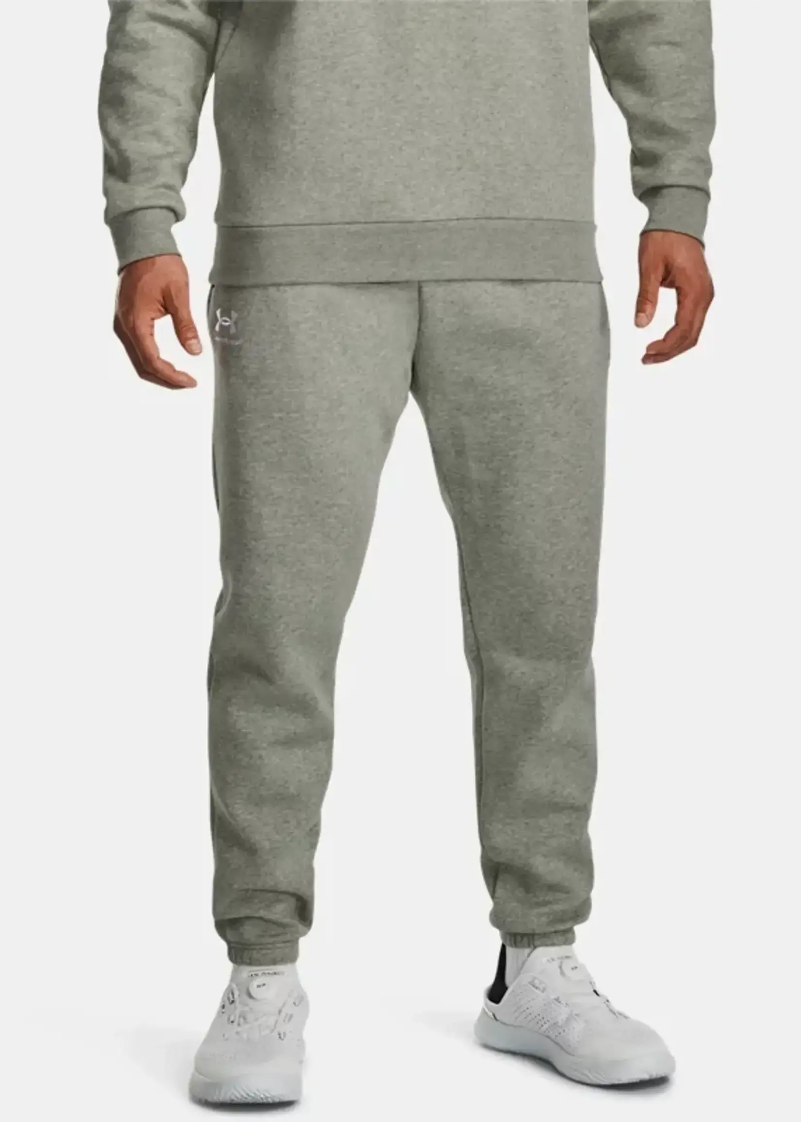 Pants Under Armour Essential Fleece Joggers-GRY 